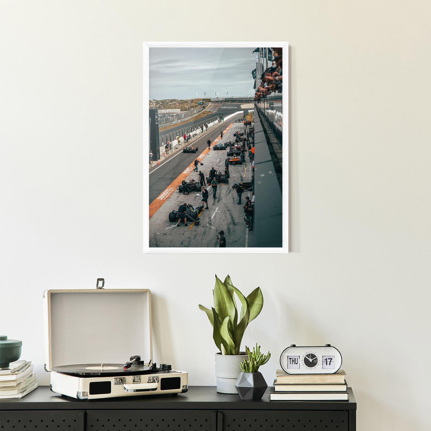 Gerahmte Poster Fromula 1 Cars mockup 2