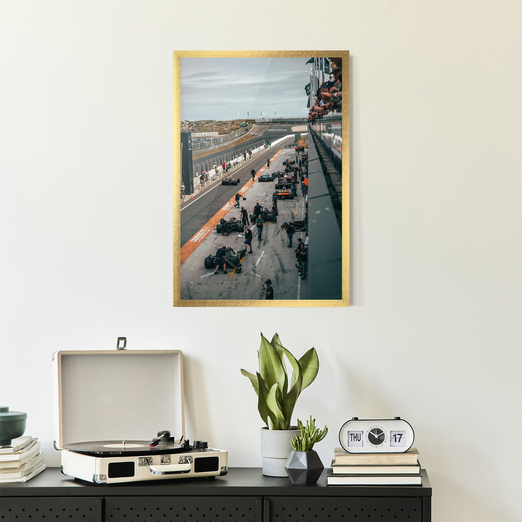 Gerahmte Poster Fromula 1 Cars mockup 2