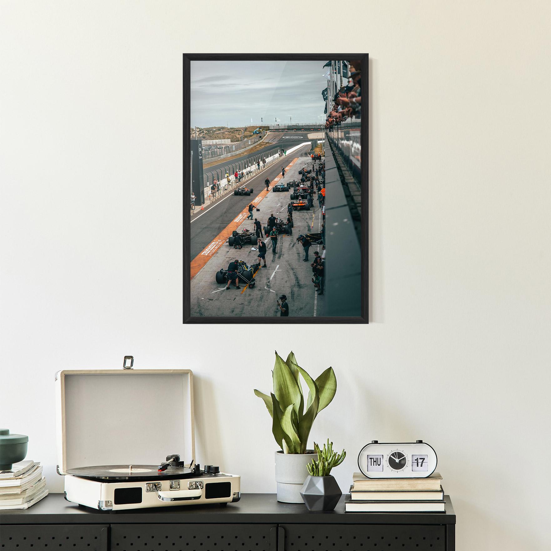 Gerahmte Poster Fromula 1 Cars mockup 2