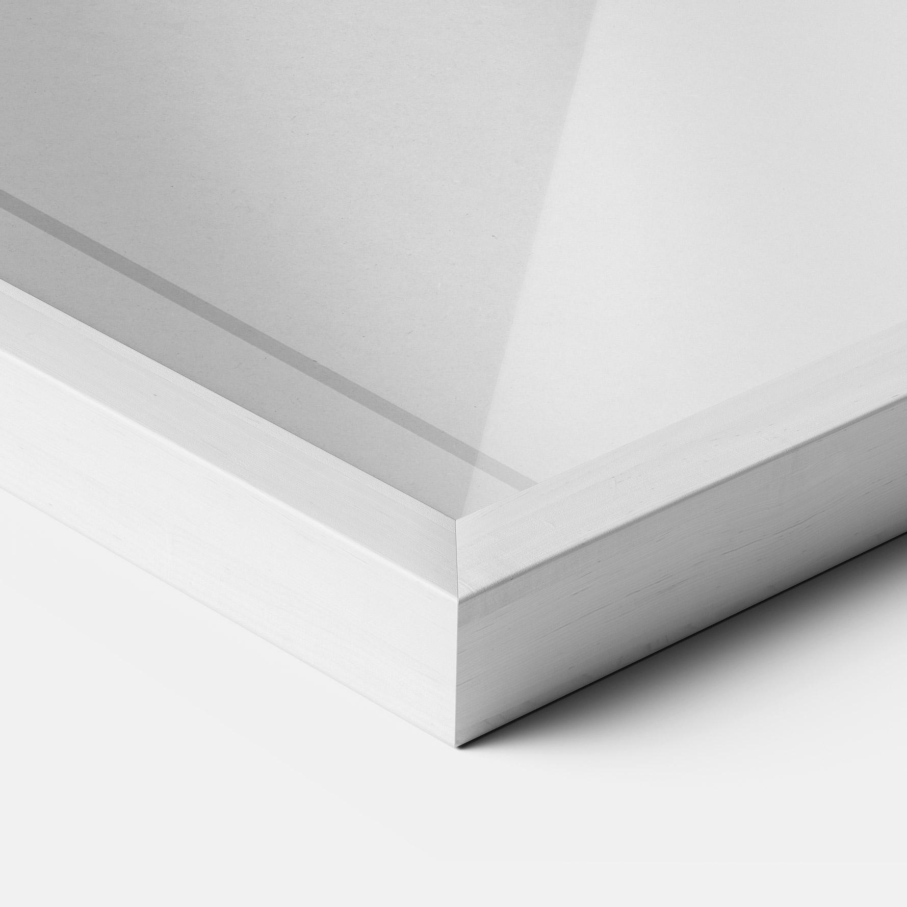 Gerahmte Poster White Formula 1 mockup 3