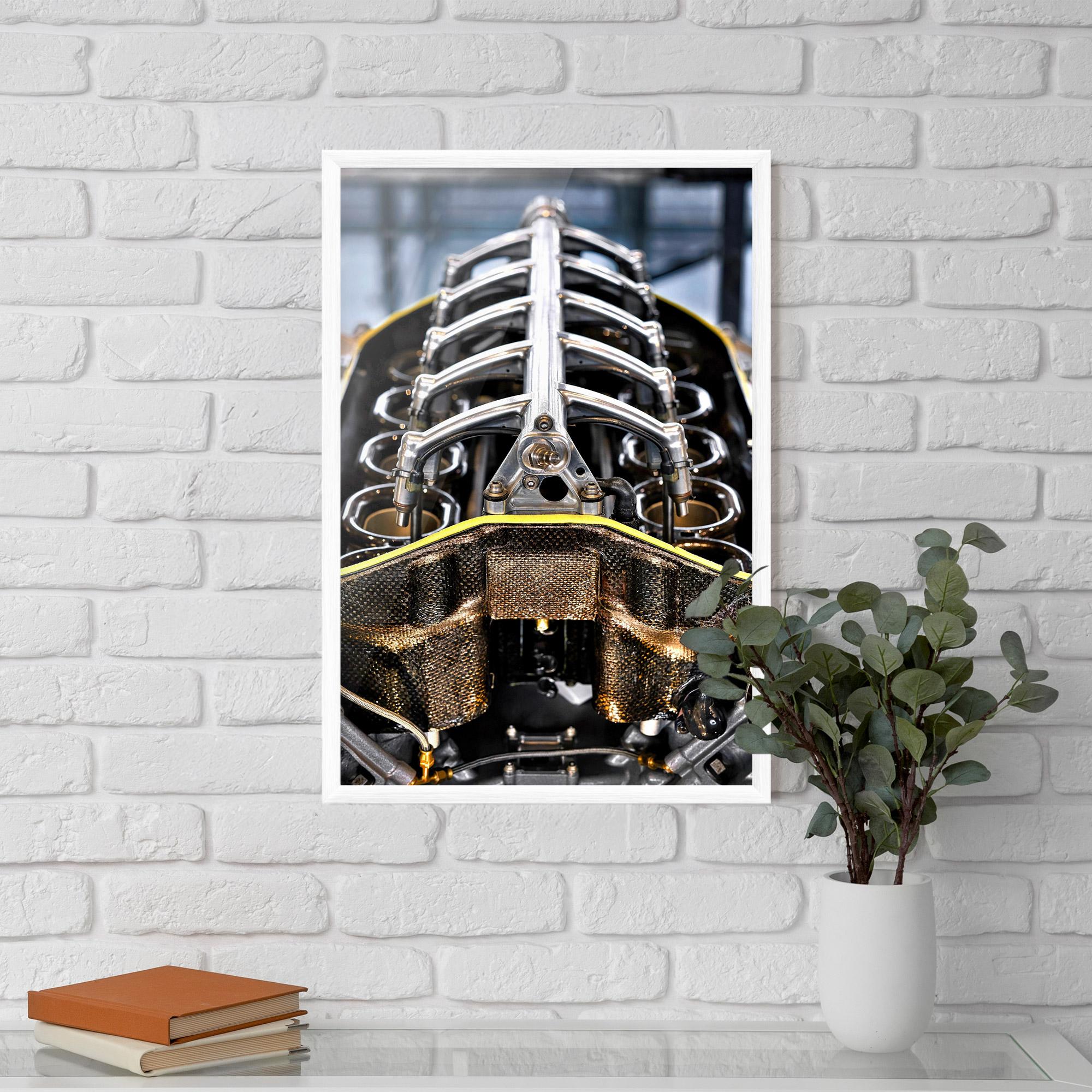 Gerahmte Poster Engine mockup 5