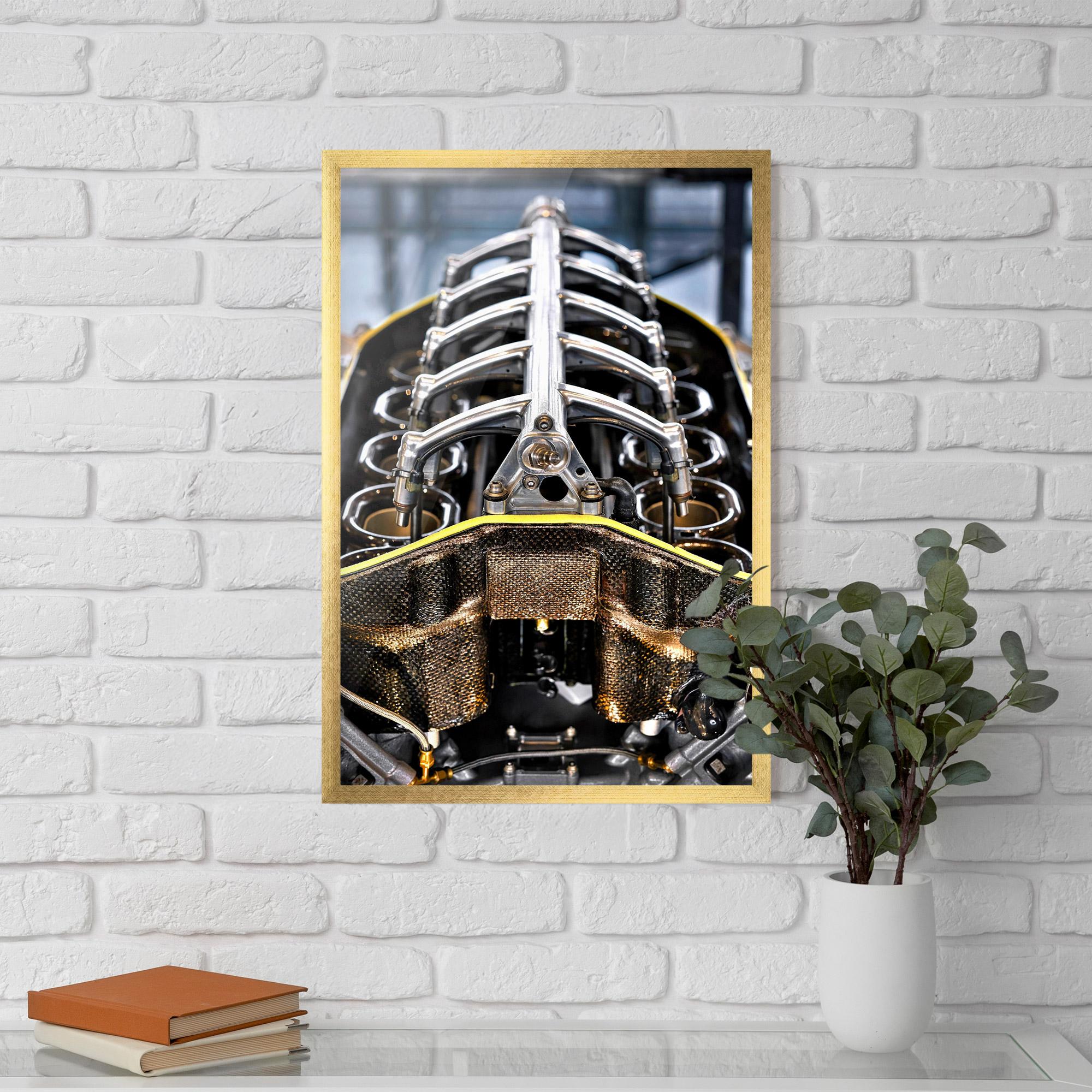 Gerahmte Poster Engine mockup 5