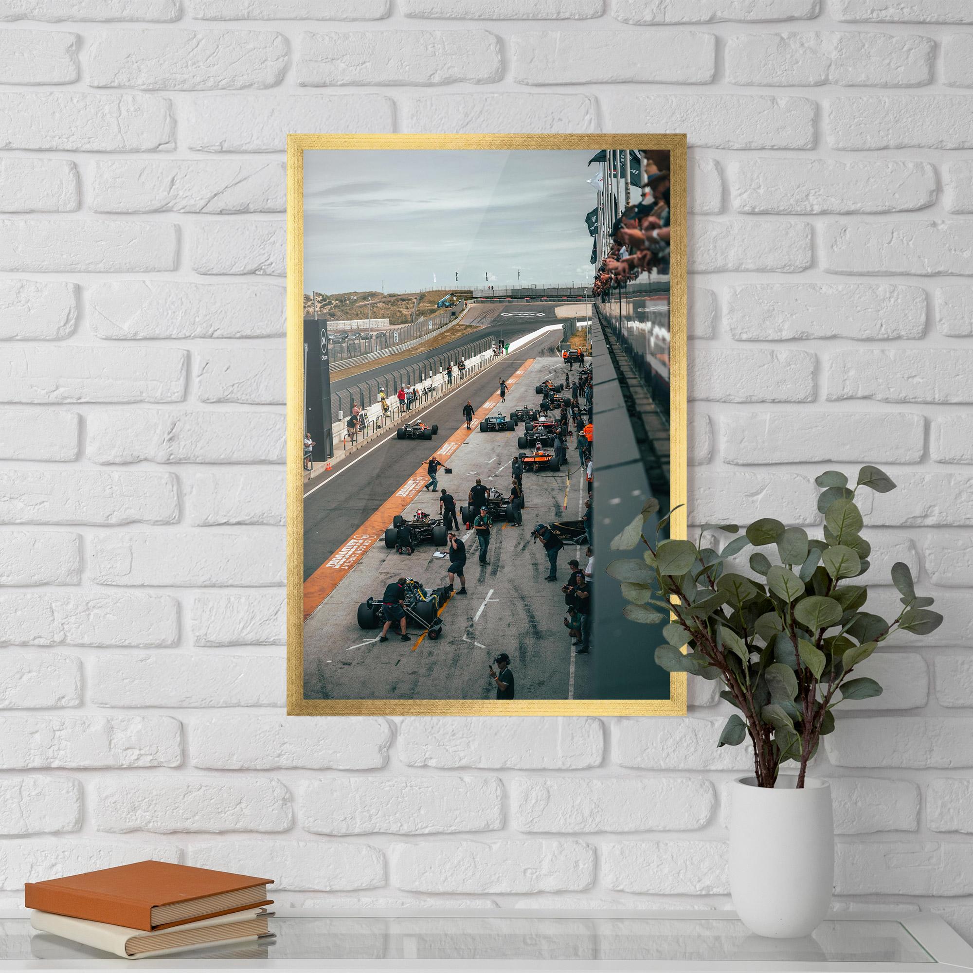 Gerahmte Poster Fromula 1 Cars mockup 5