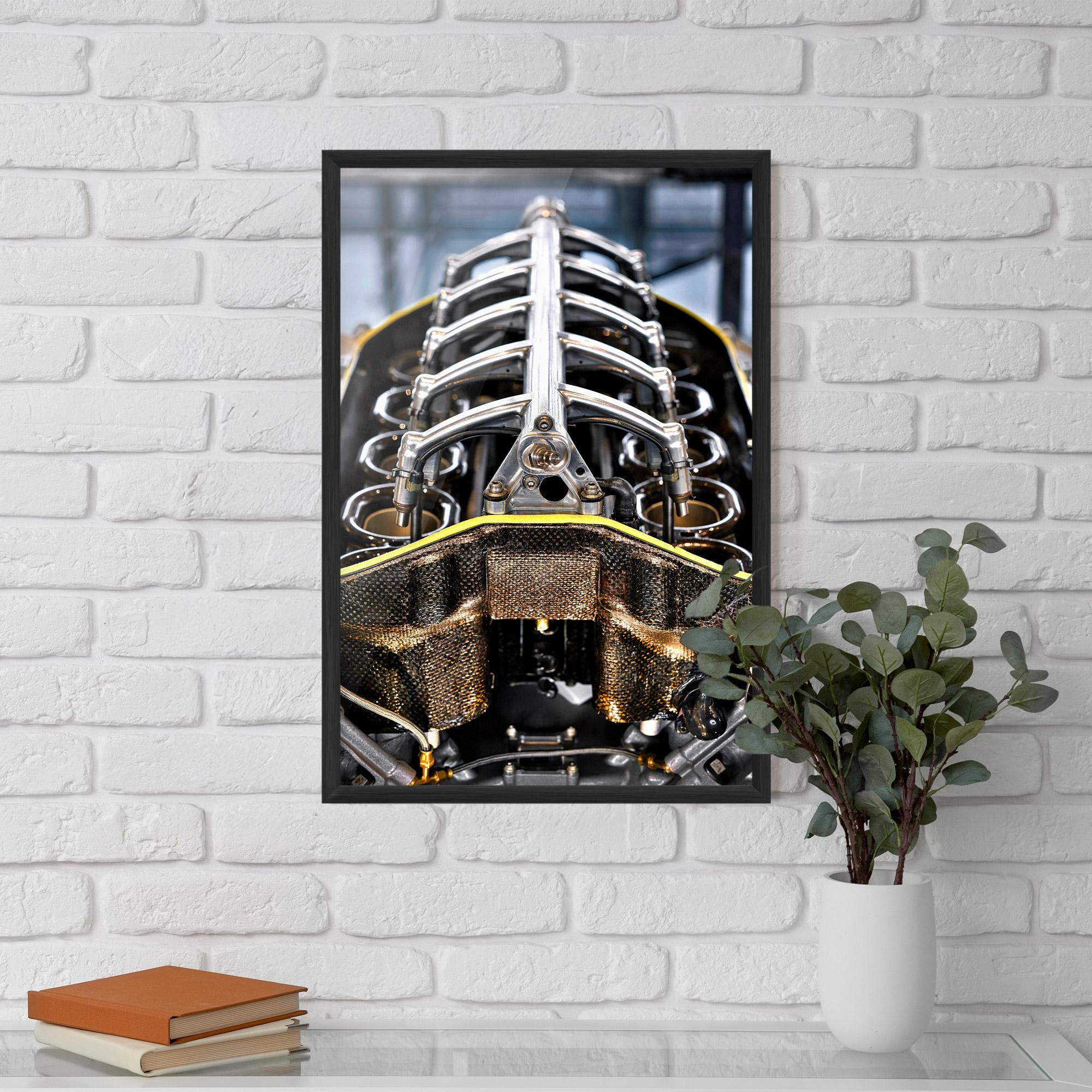 Gerahmte Poster Engine mockup 5