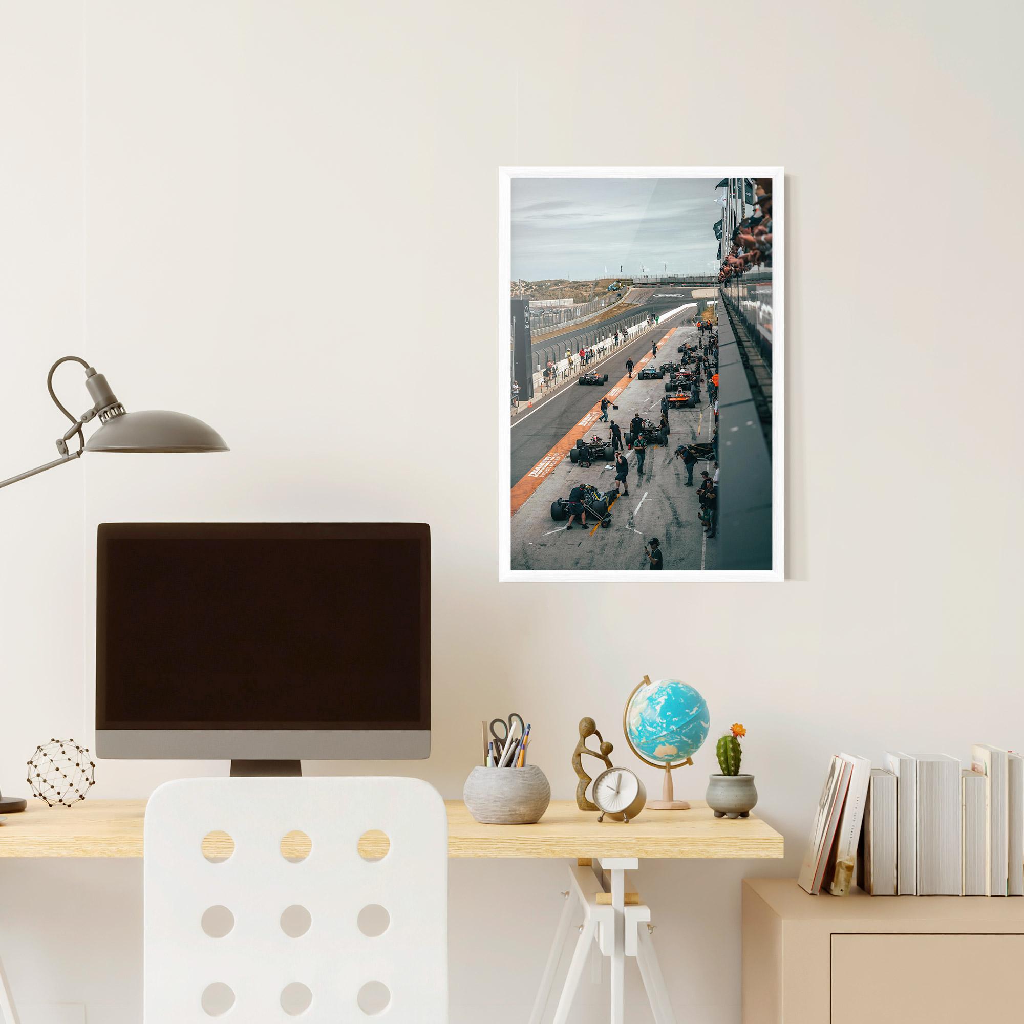 Gerahmte Poster Fromula 1 Cars mockup 6