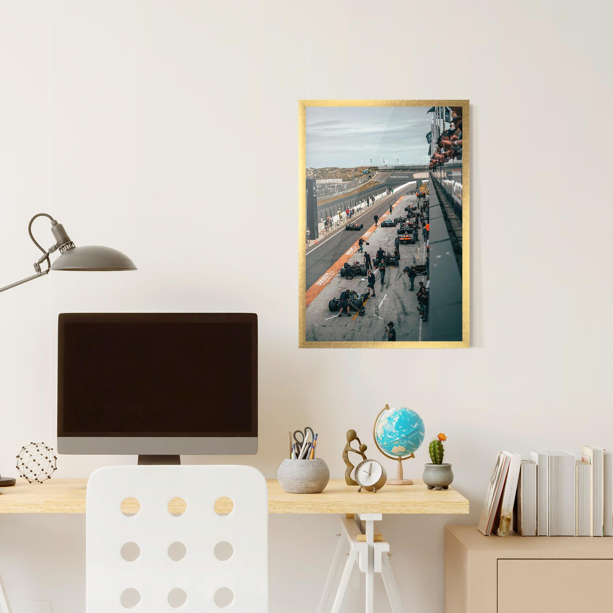 Gerahmte Poster Fromula 1 Cars mockup 6