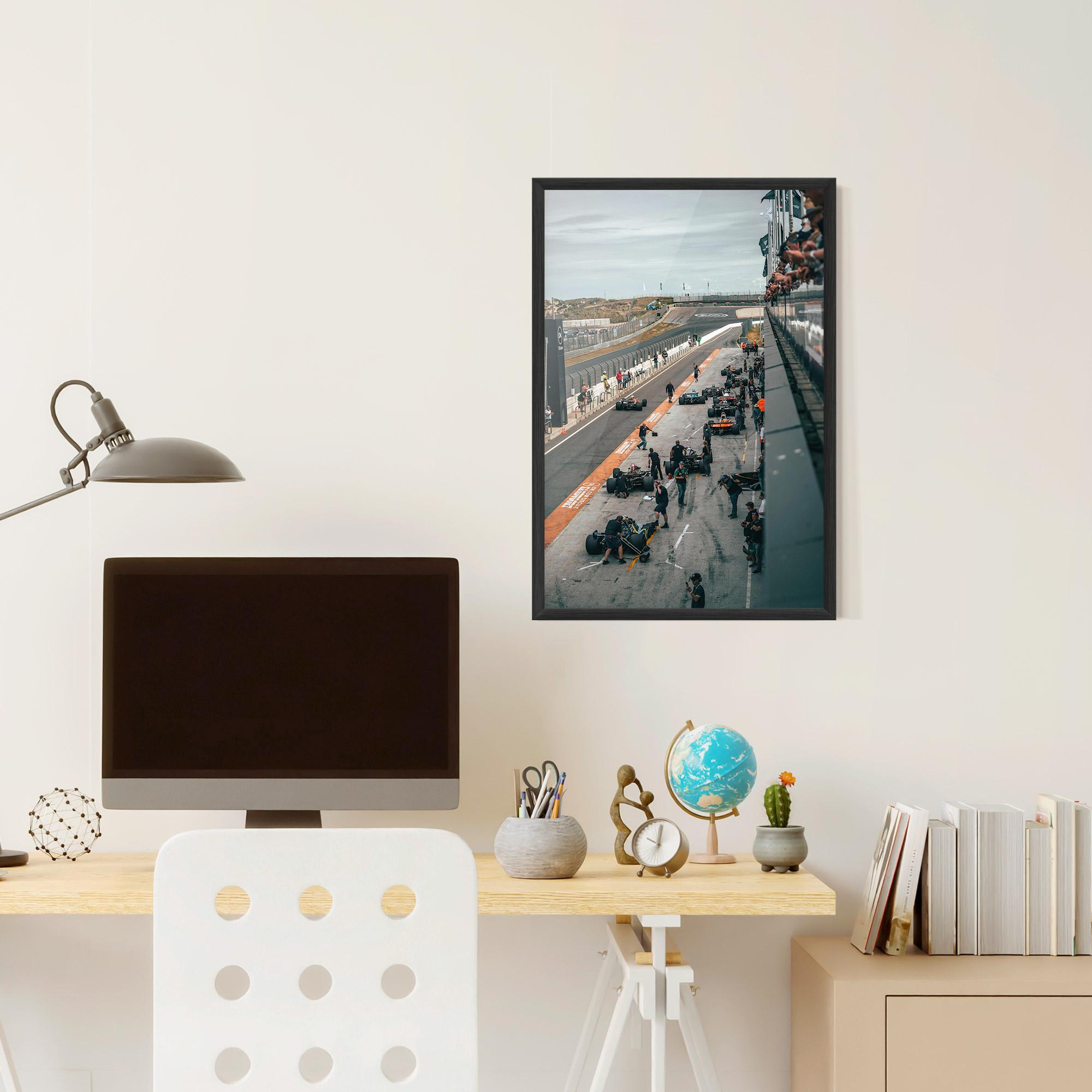 Gerahmte Poster Fromula 1 Cars mockup 6