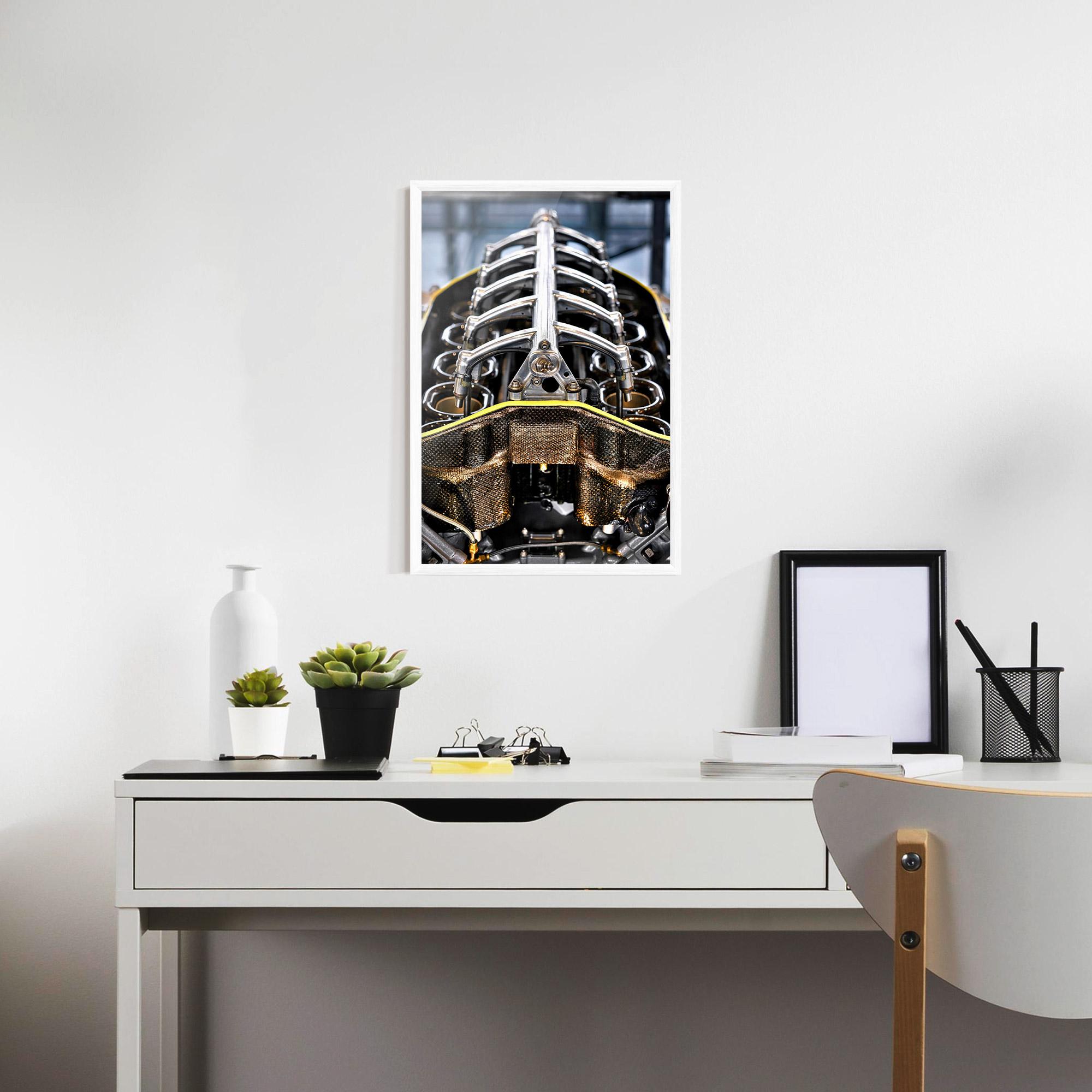 Gerahmte Poster Engine mockup 7