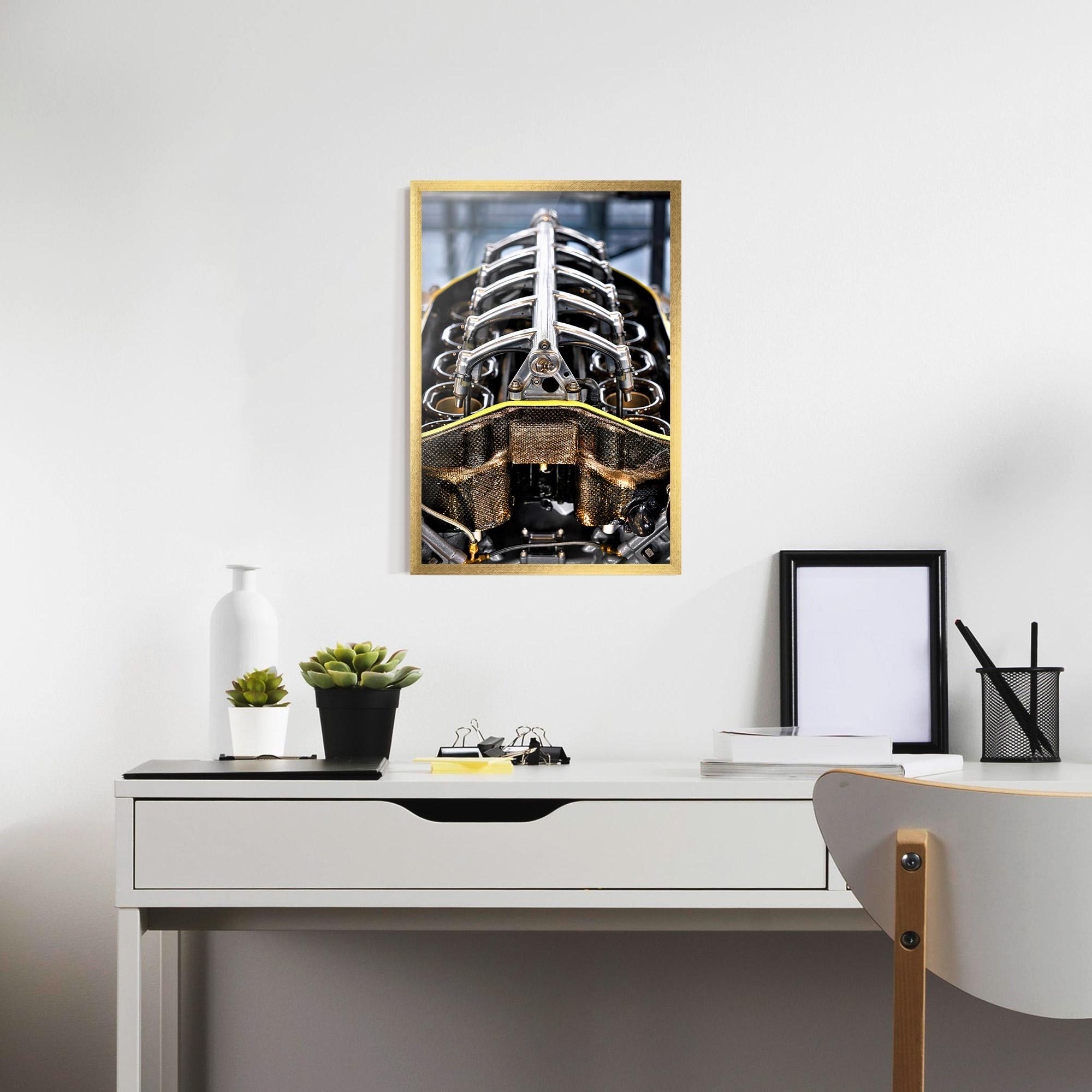 Gerahmte Poster Engine mockup 7