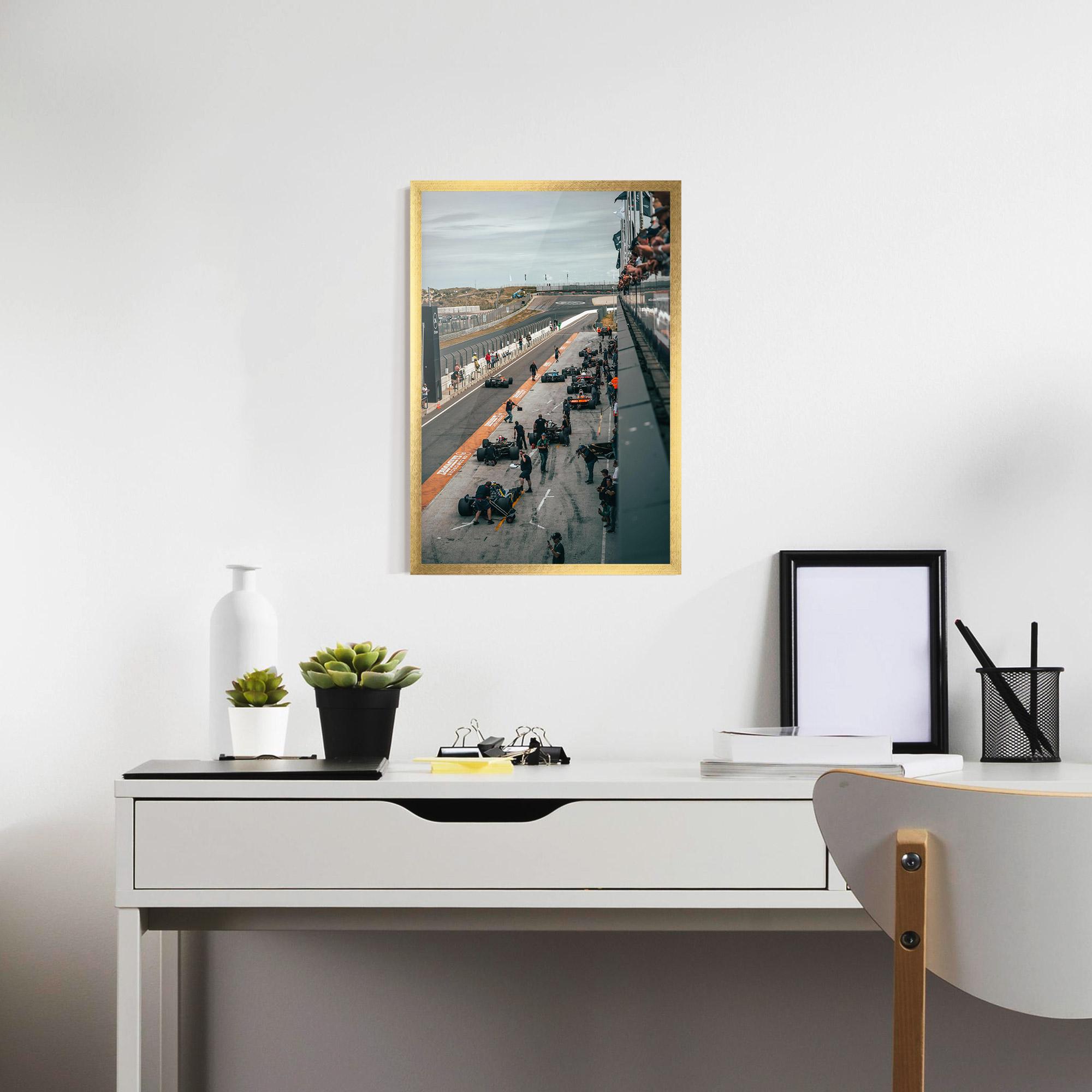 Gerahmte Poster Fromula 1 Cars mockup 7