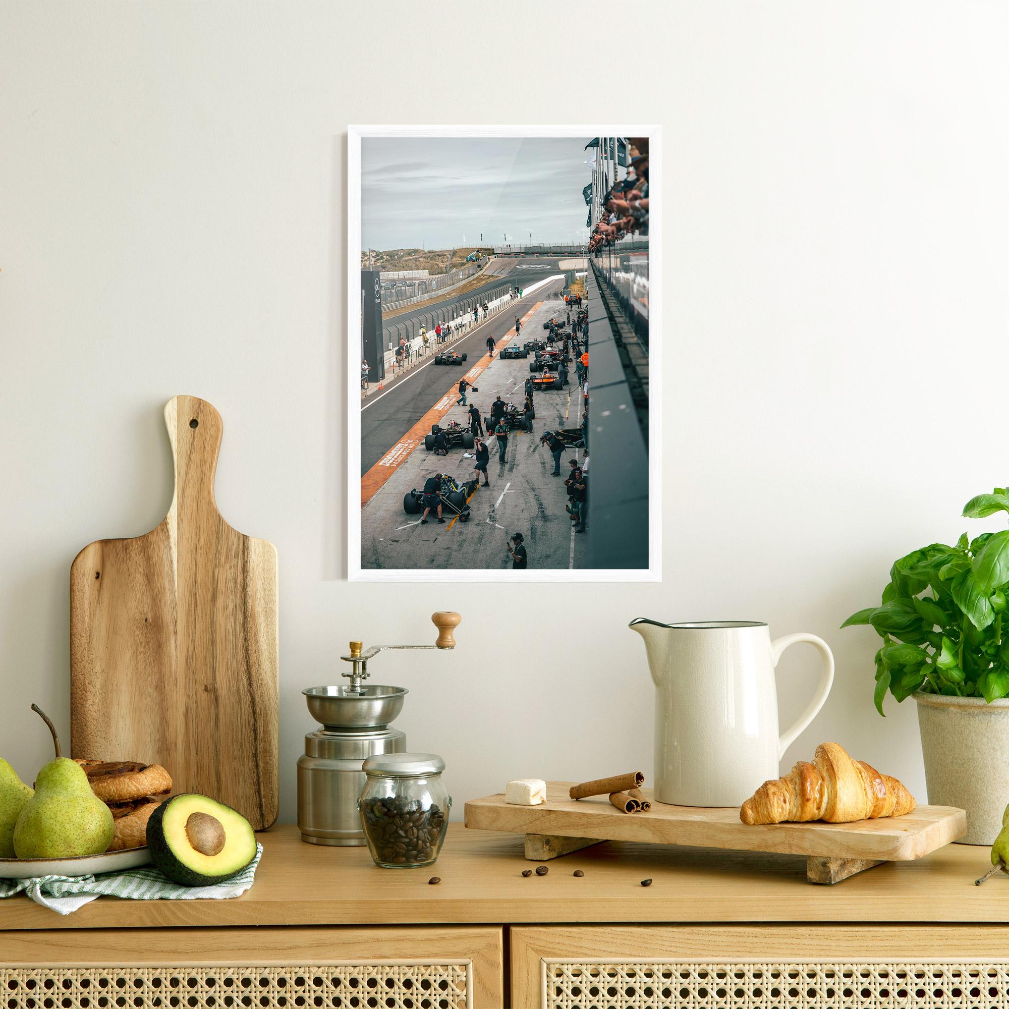 Gerahmte Poster Fromula 1 Cars mockup 8