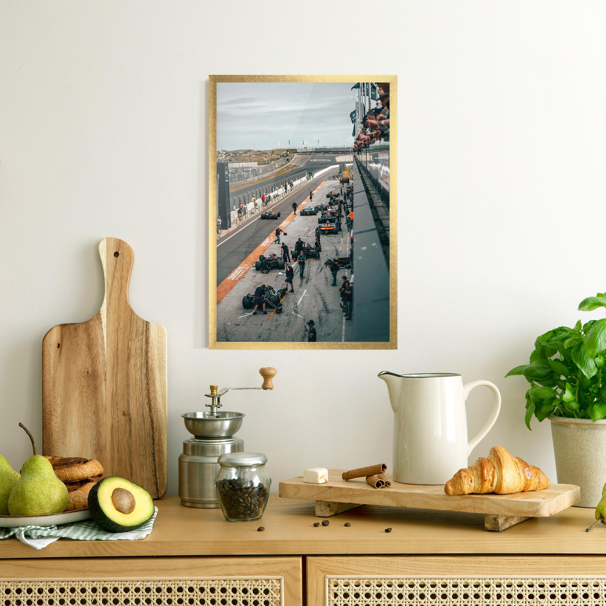 Gerahmte Poster Fromula 1 Cars mockup 8