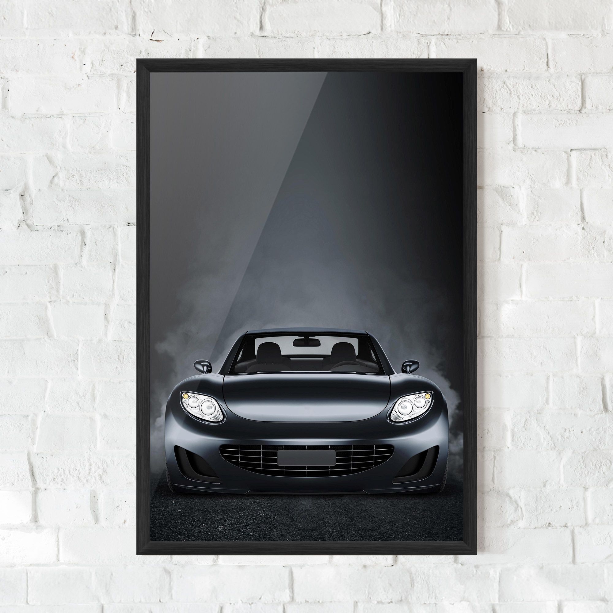 Black Front Car mockup 0