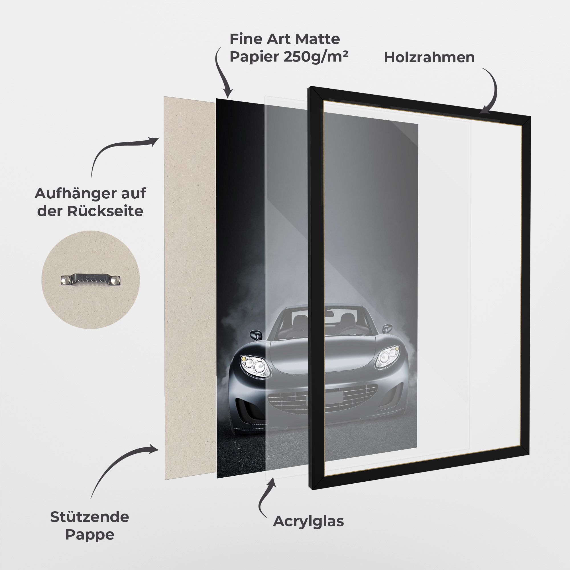 Black Front Car mockup 1