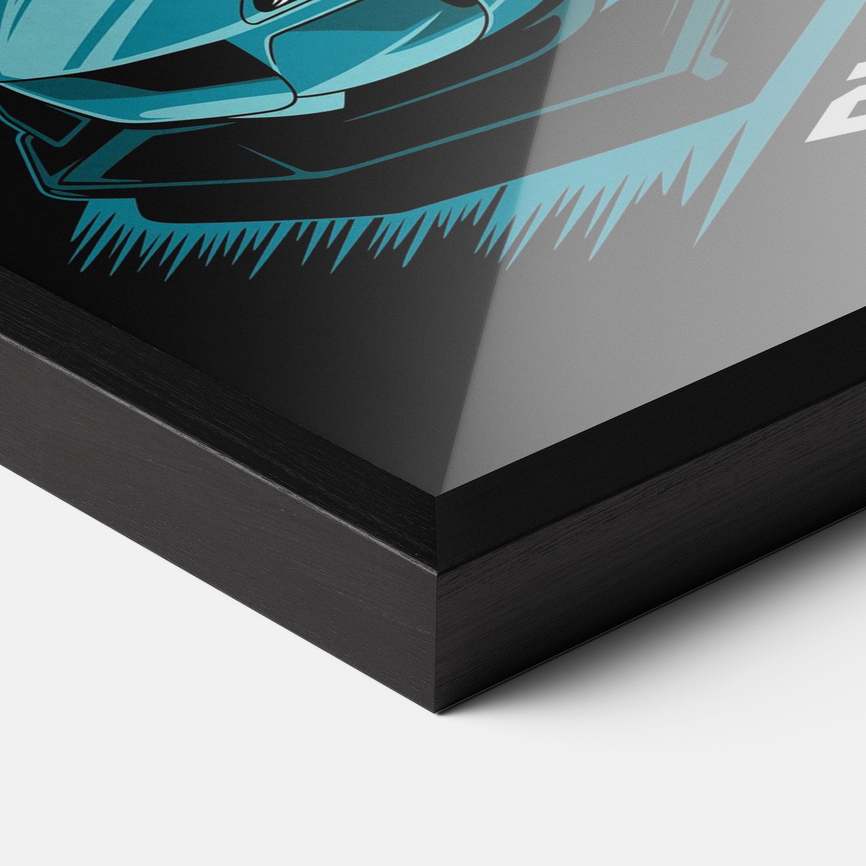 Blue Born To Ride mockup 3