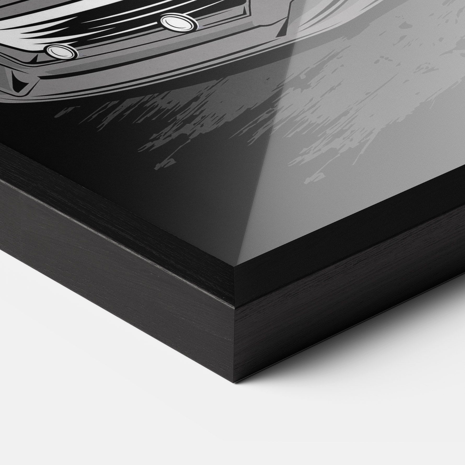 Grey Cool Car mockup 3