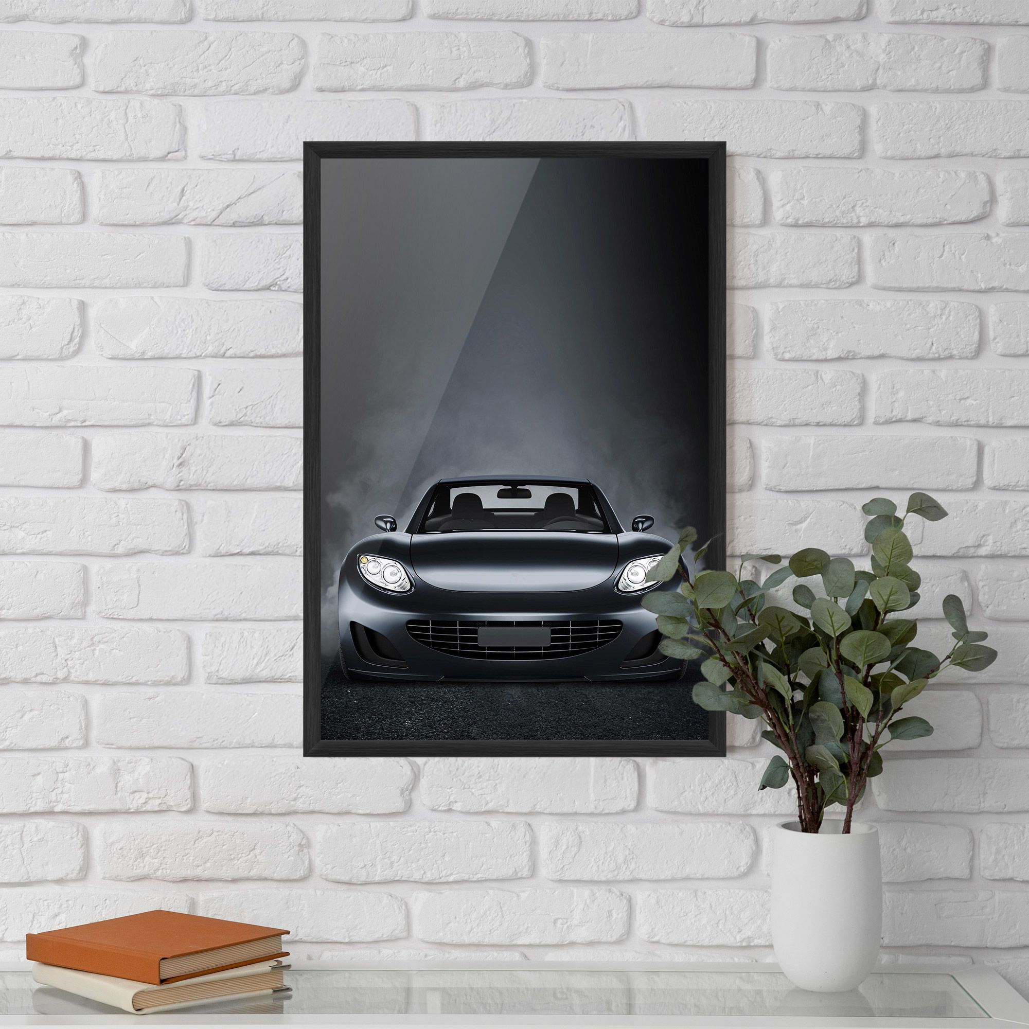 Black Front Car mockup 5