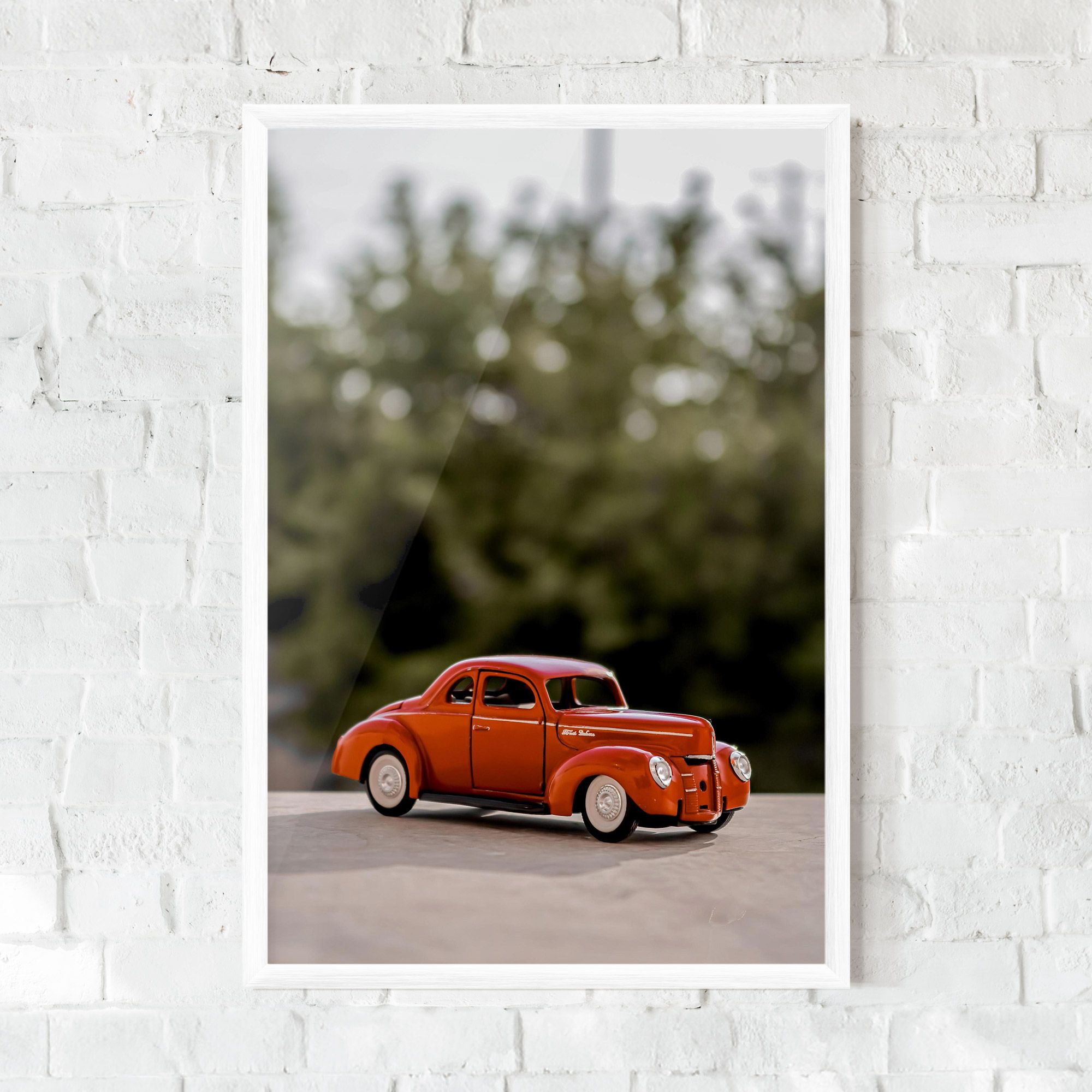 Vintage Orange Toy mockup 0