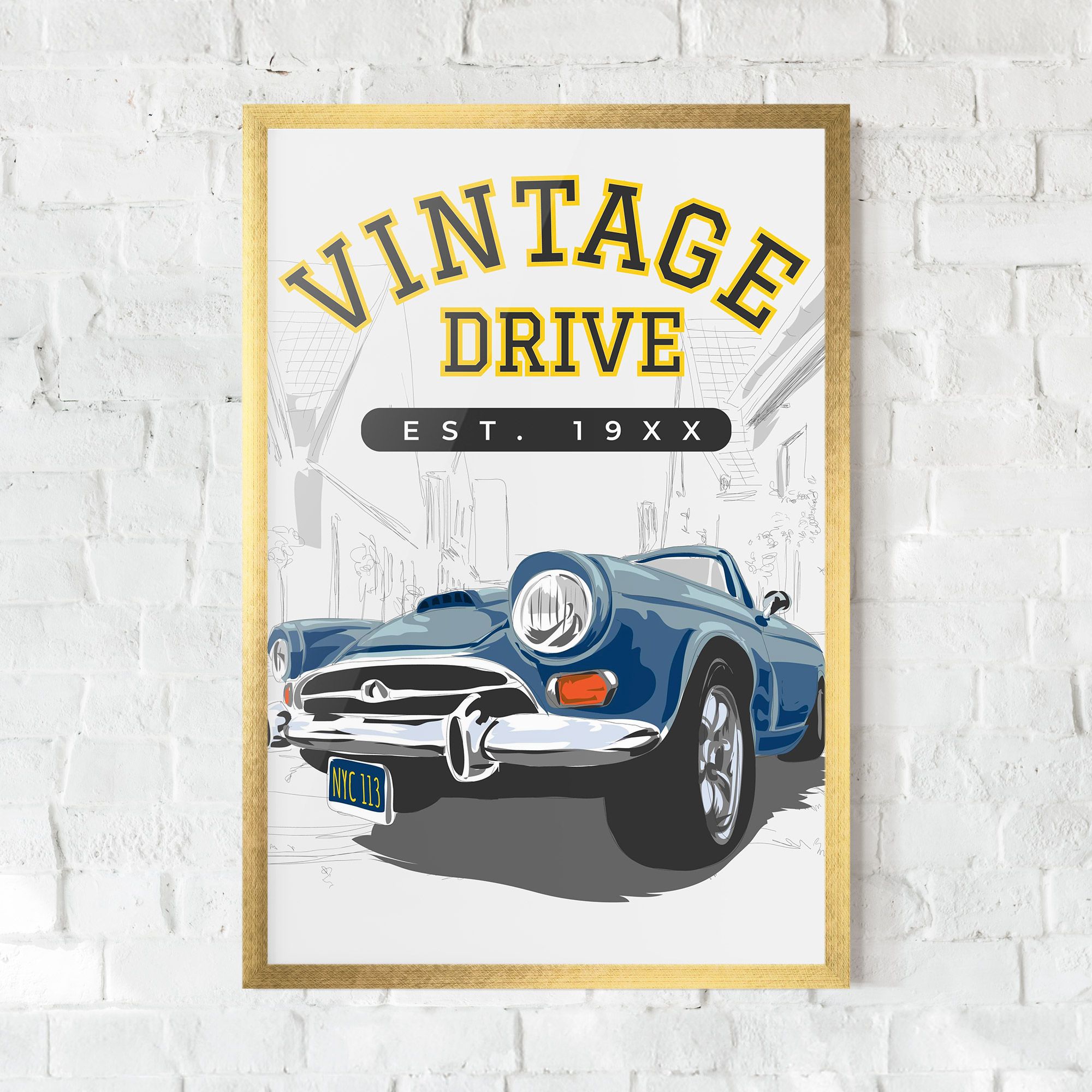 Vintage Drive mockup 0