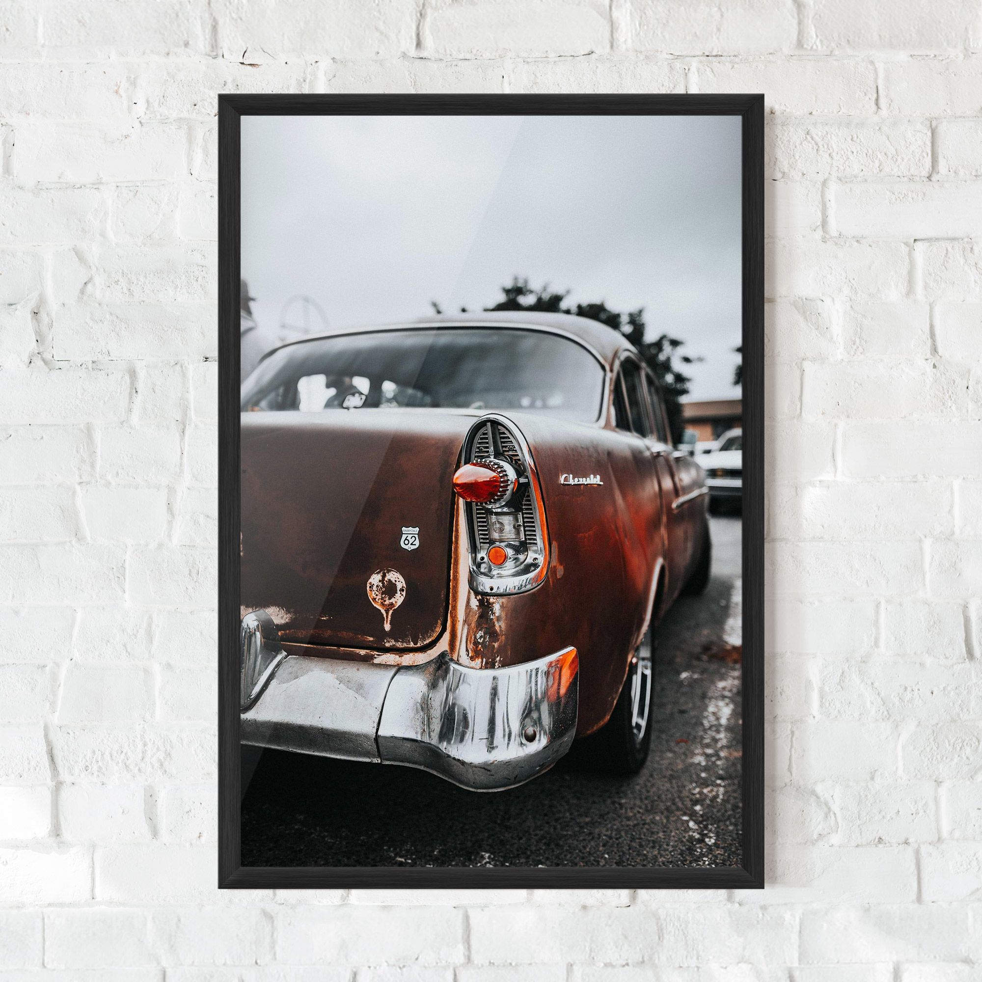 Car Old Brown mockup 0