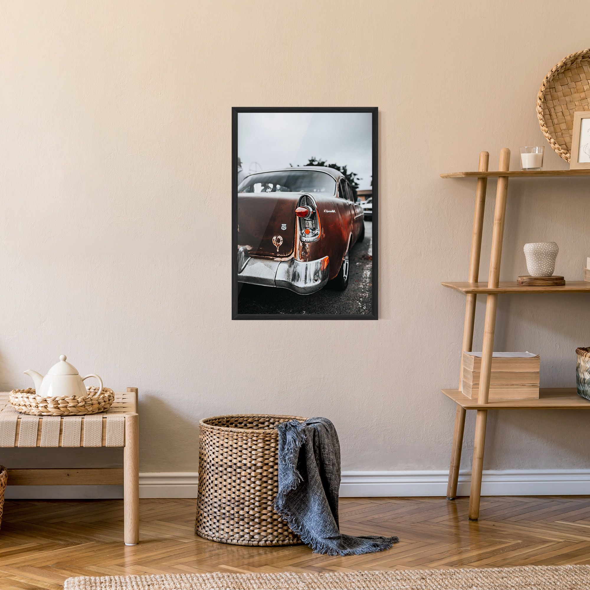 Car Old Brown mockup 9