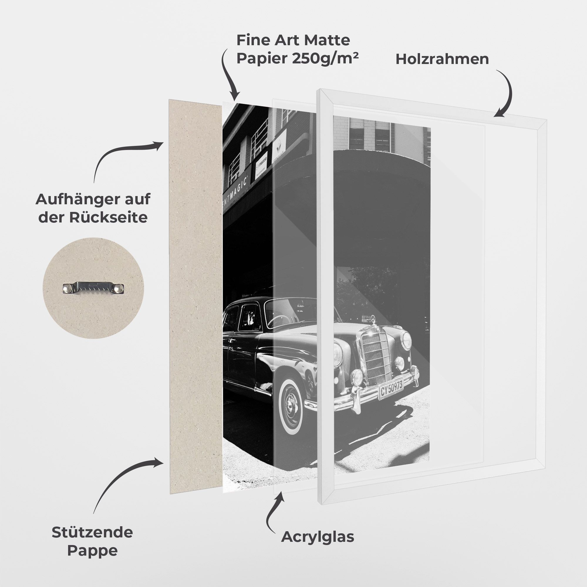 Old Black Car mockup 1