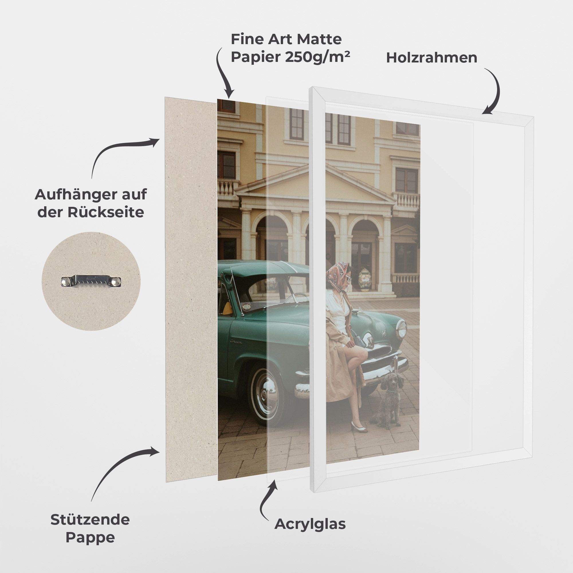 Vintage Lady Car mockup 1