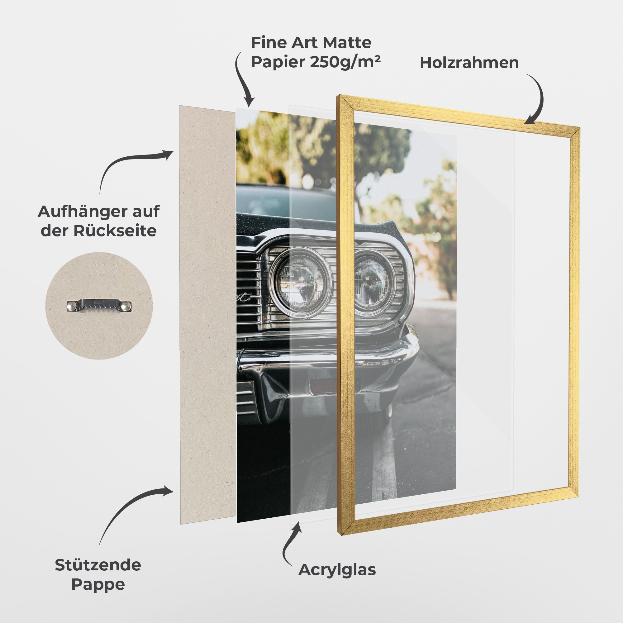 Classic Blue Car mockup 1