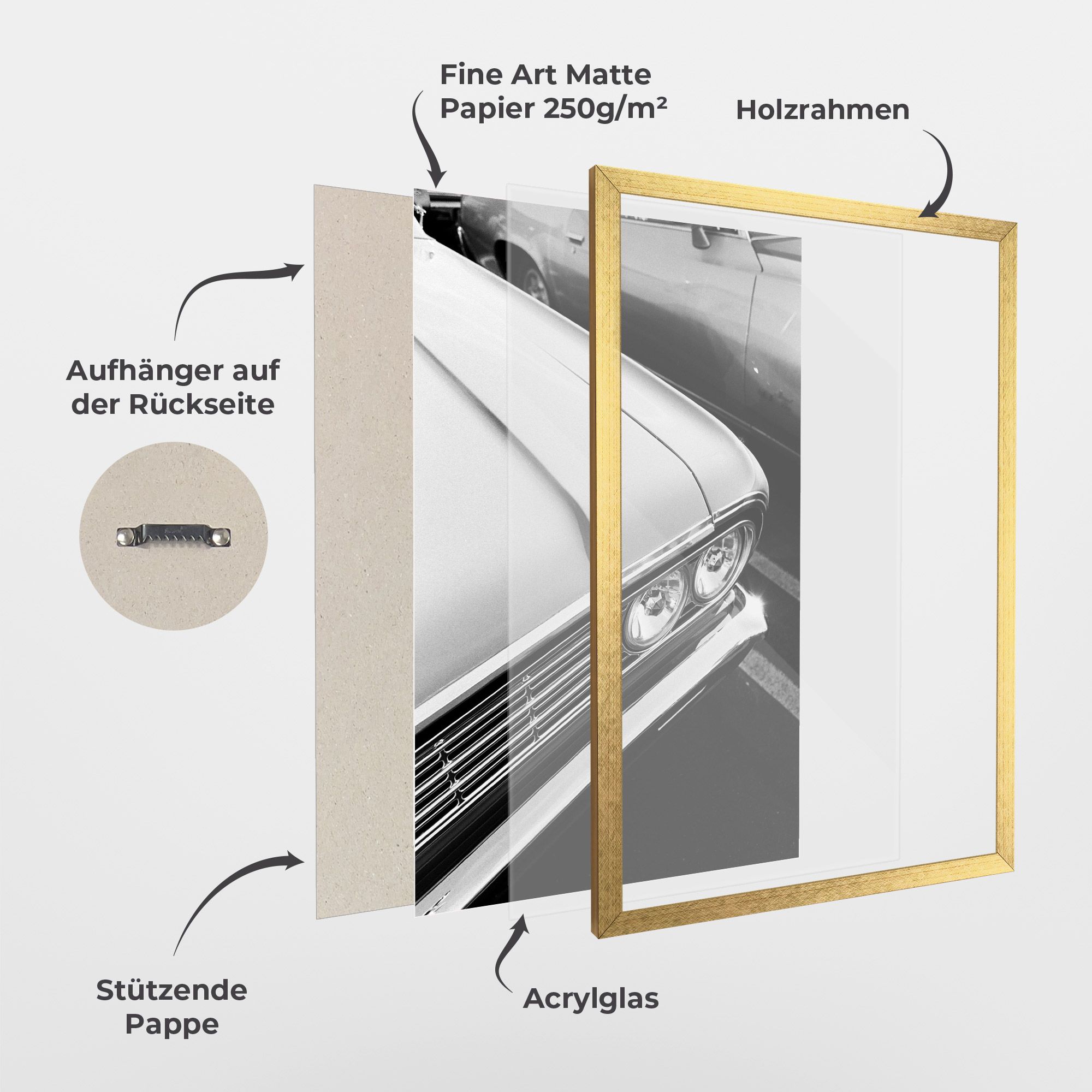 Grey Vintage Car mockup 1