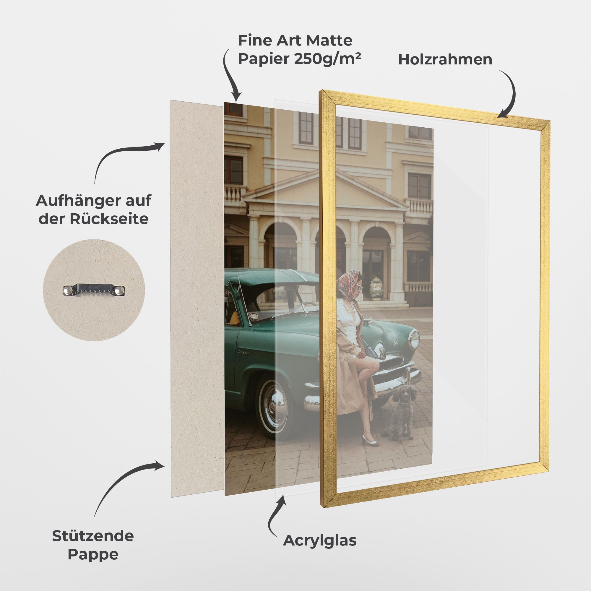 Vintage Lady Car mockup 1