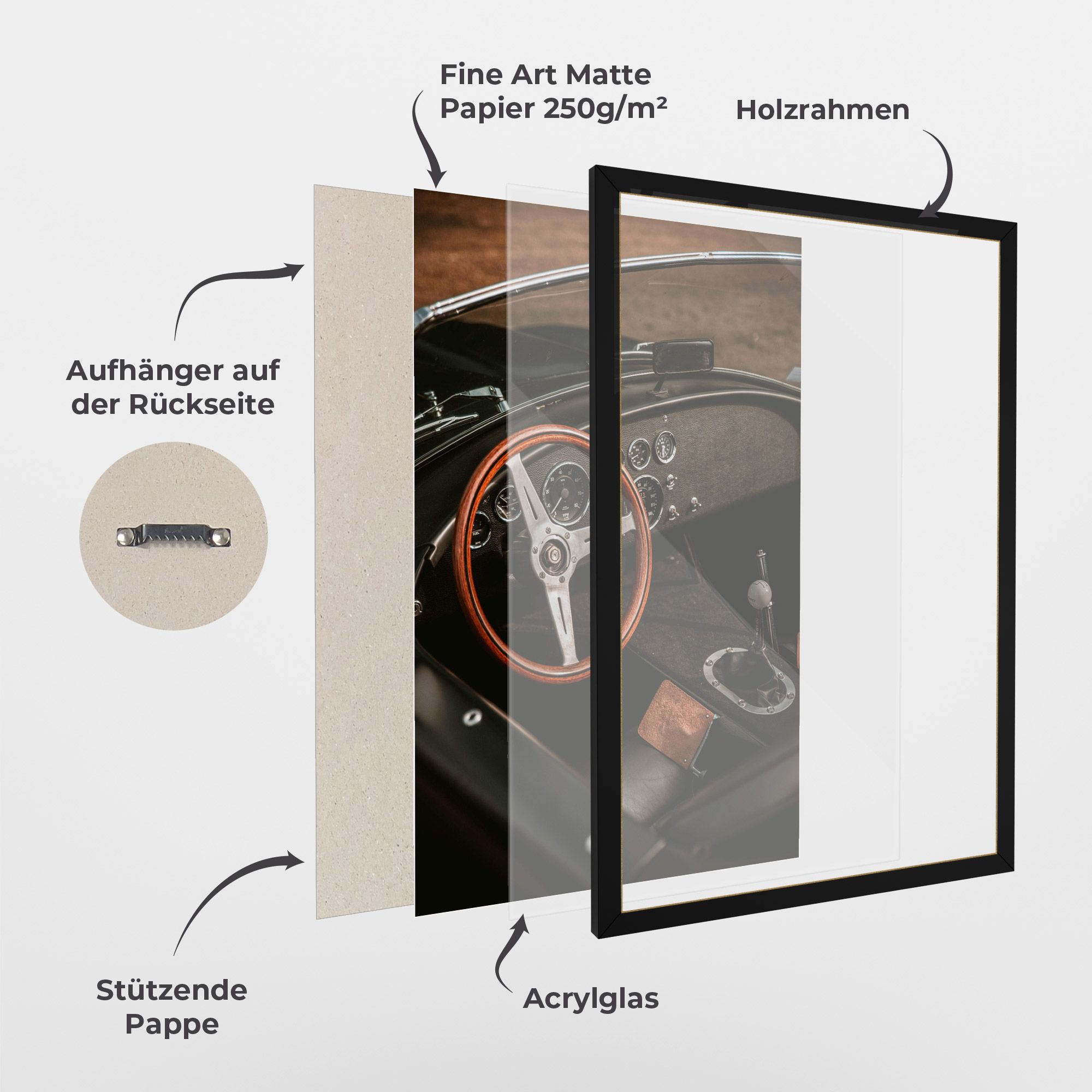 Orange Steering Wheel mockup 1