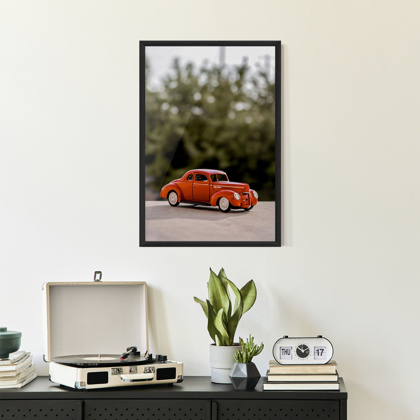 Vintage Orange Toy mockup 2