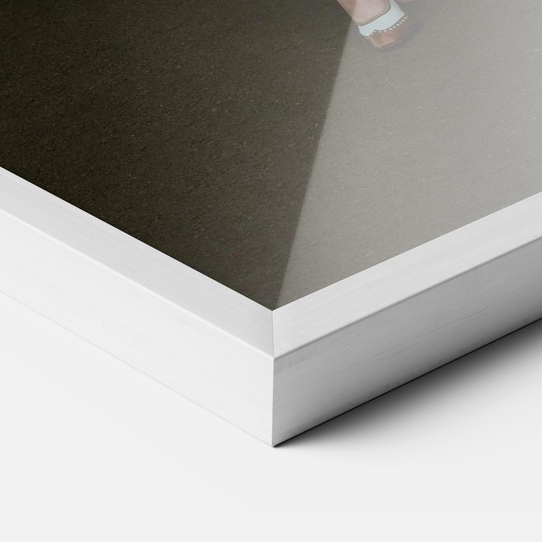 Gerahmte Poster Lady Vintage Cat mockup 3