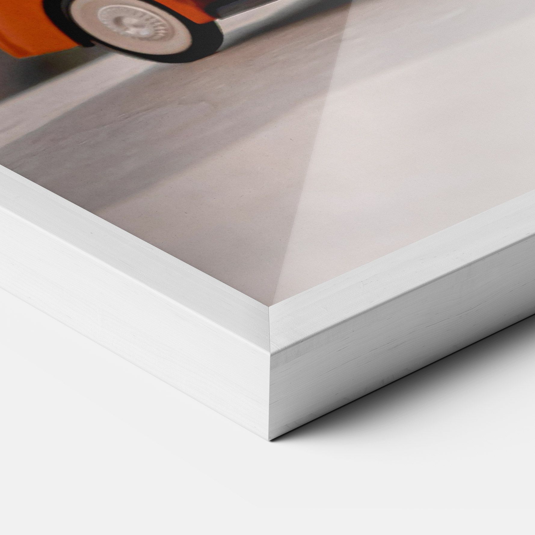 Vintage Orange Toy mockup 3