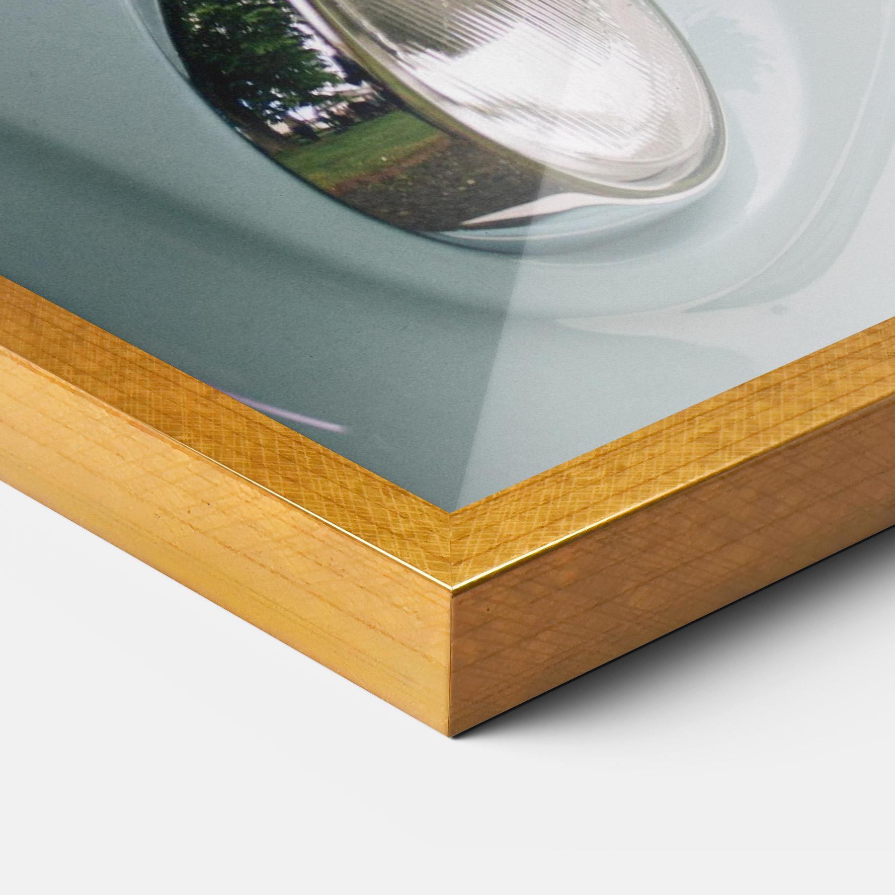 Gerahmte Poster Vintage Rose Van mockup 3