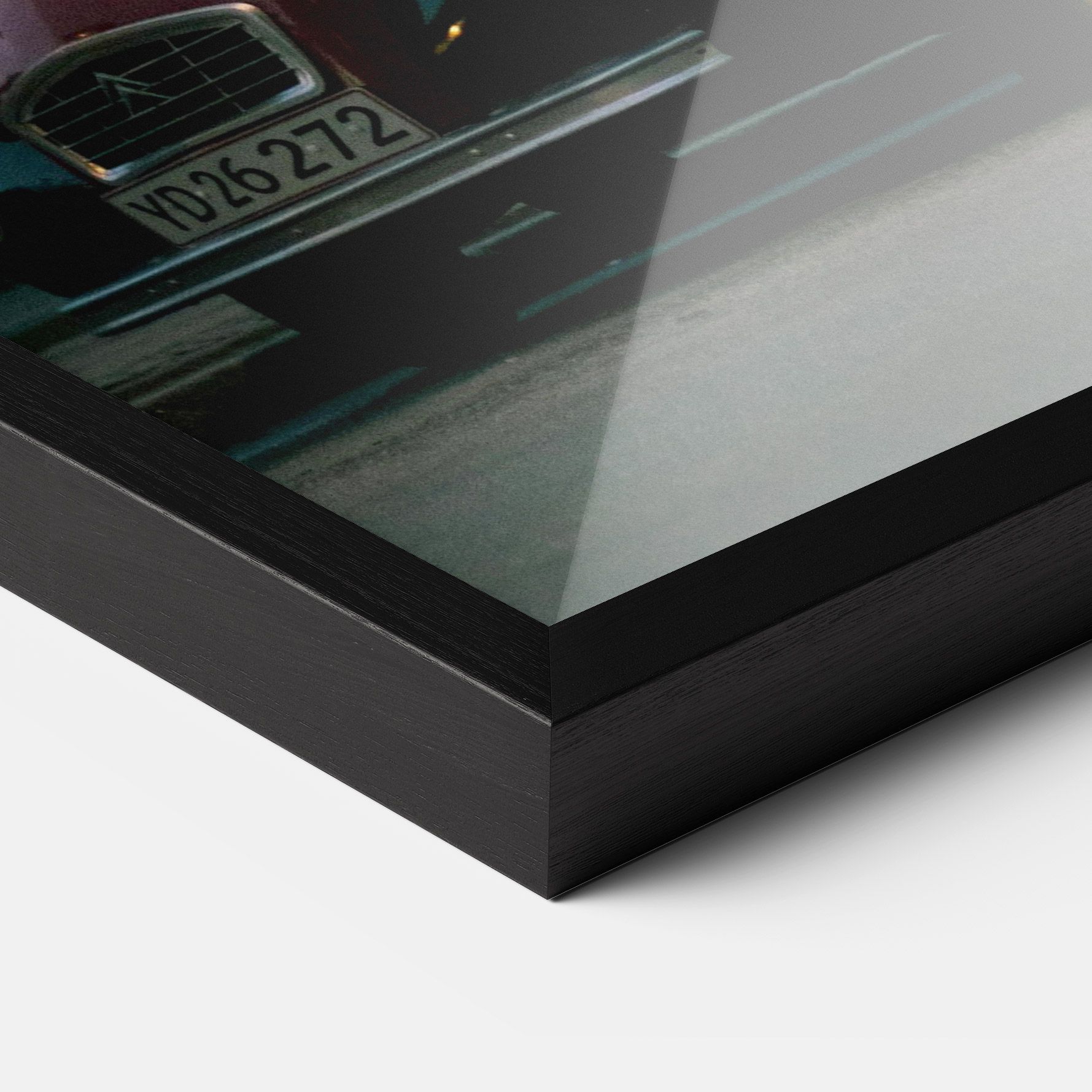 Beautiful Old Car mockup 3