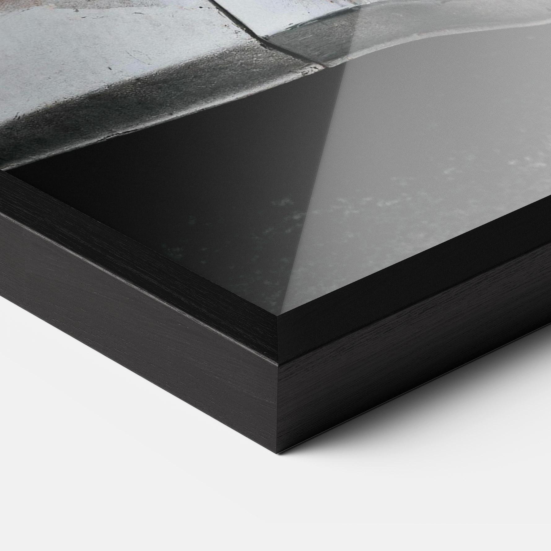 Gerahmte Poster Car Old Brown mockup 3