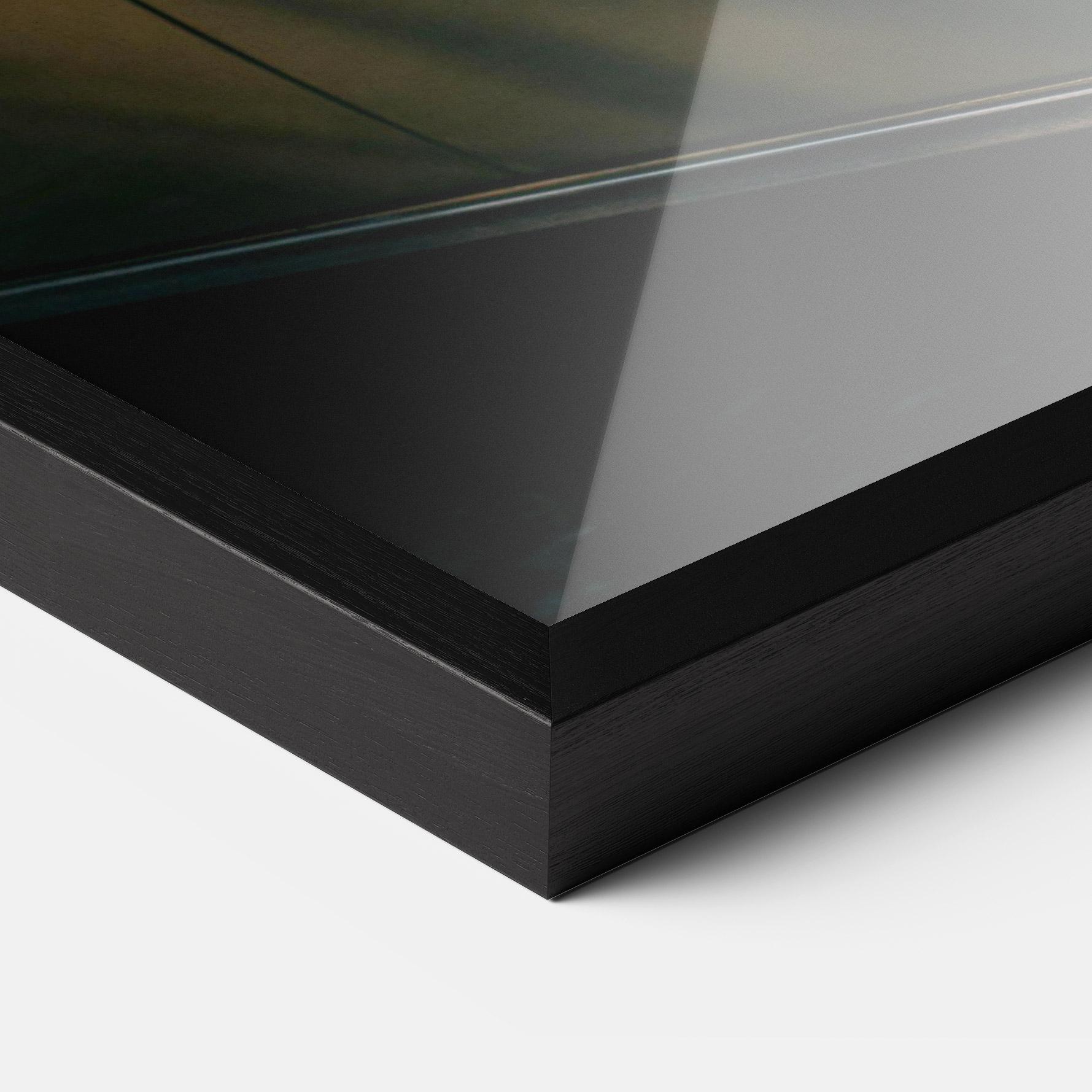 Gerahmte Poster Cream Old Car mockup 3