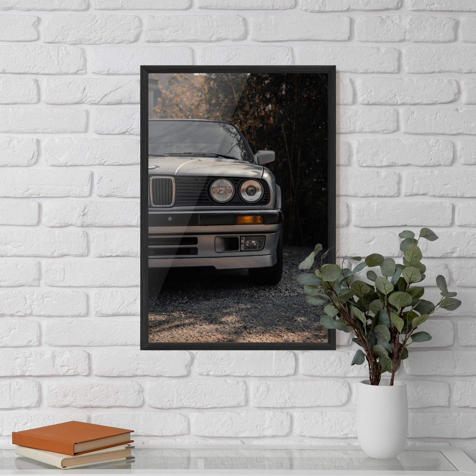 Gerahmte Poster Old Bmw Car mockup 5