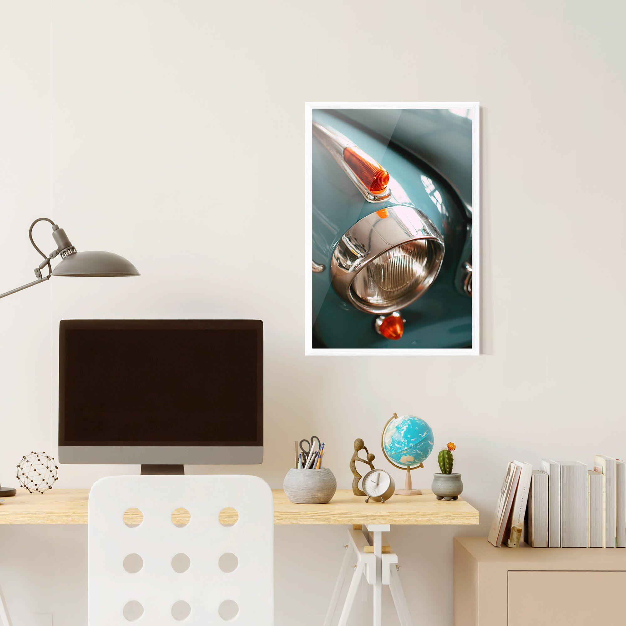 Green Closeup Car mockup 6