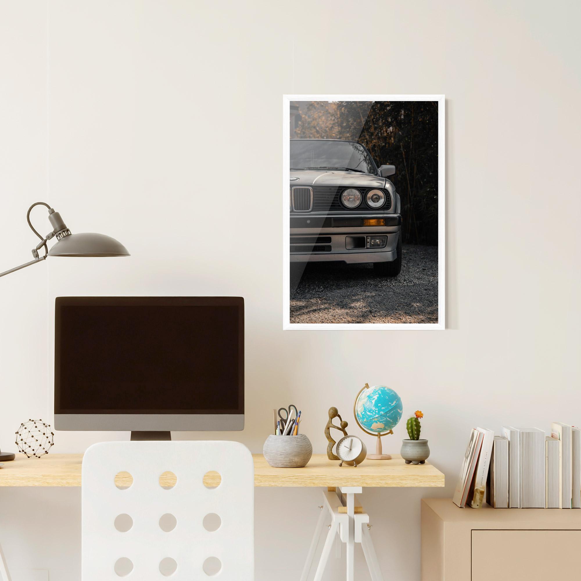 Gerahmte Poster Old Bmw Car mockup 6