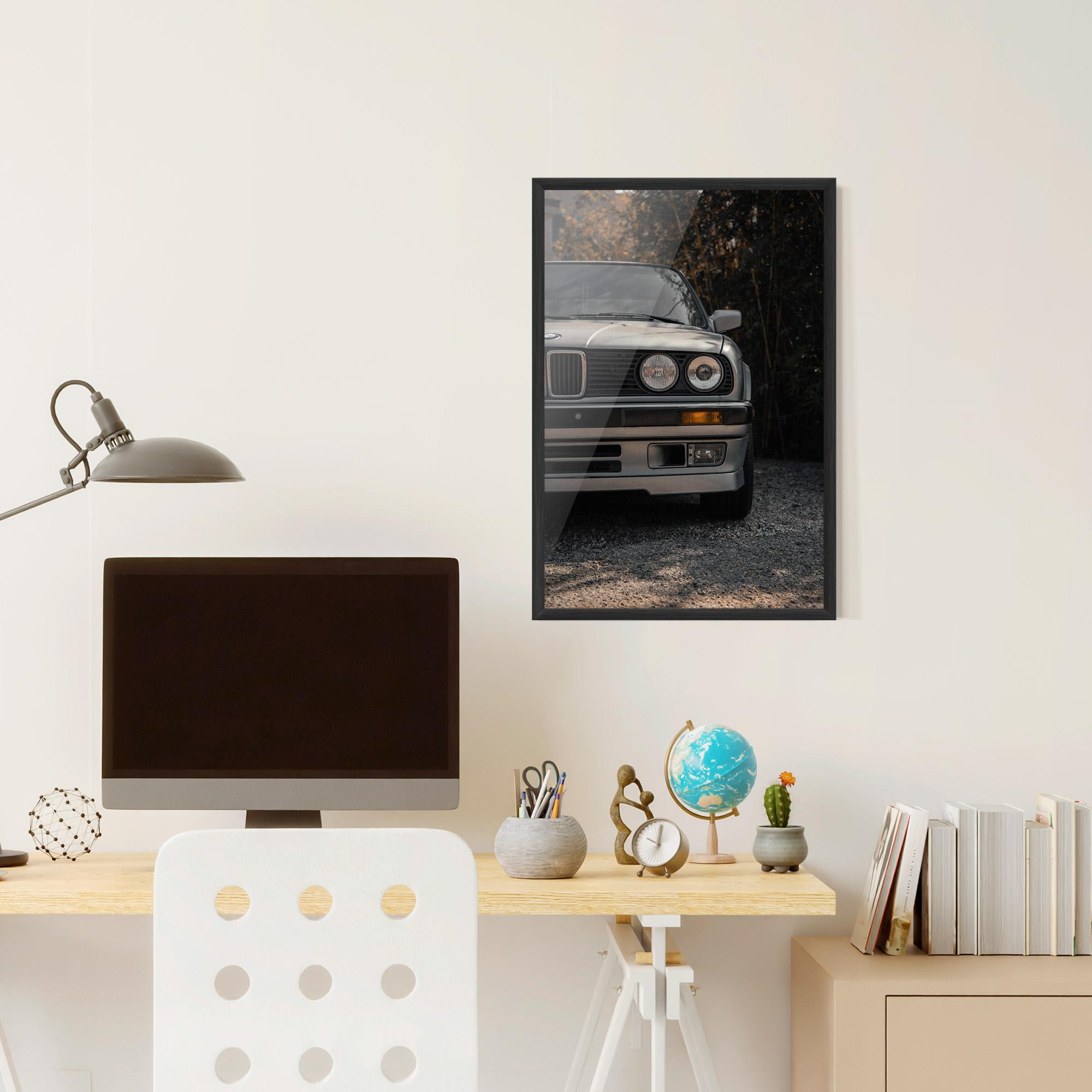 Gerahmte Poster Old Bmw Car mockup 6