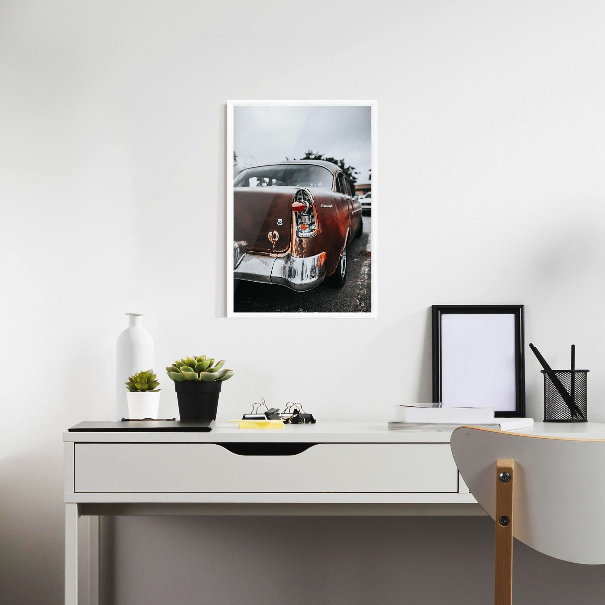 Car Old Brown mockup 7