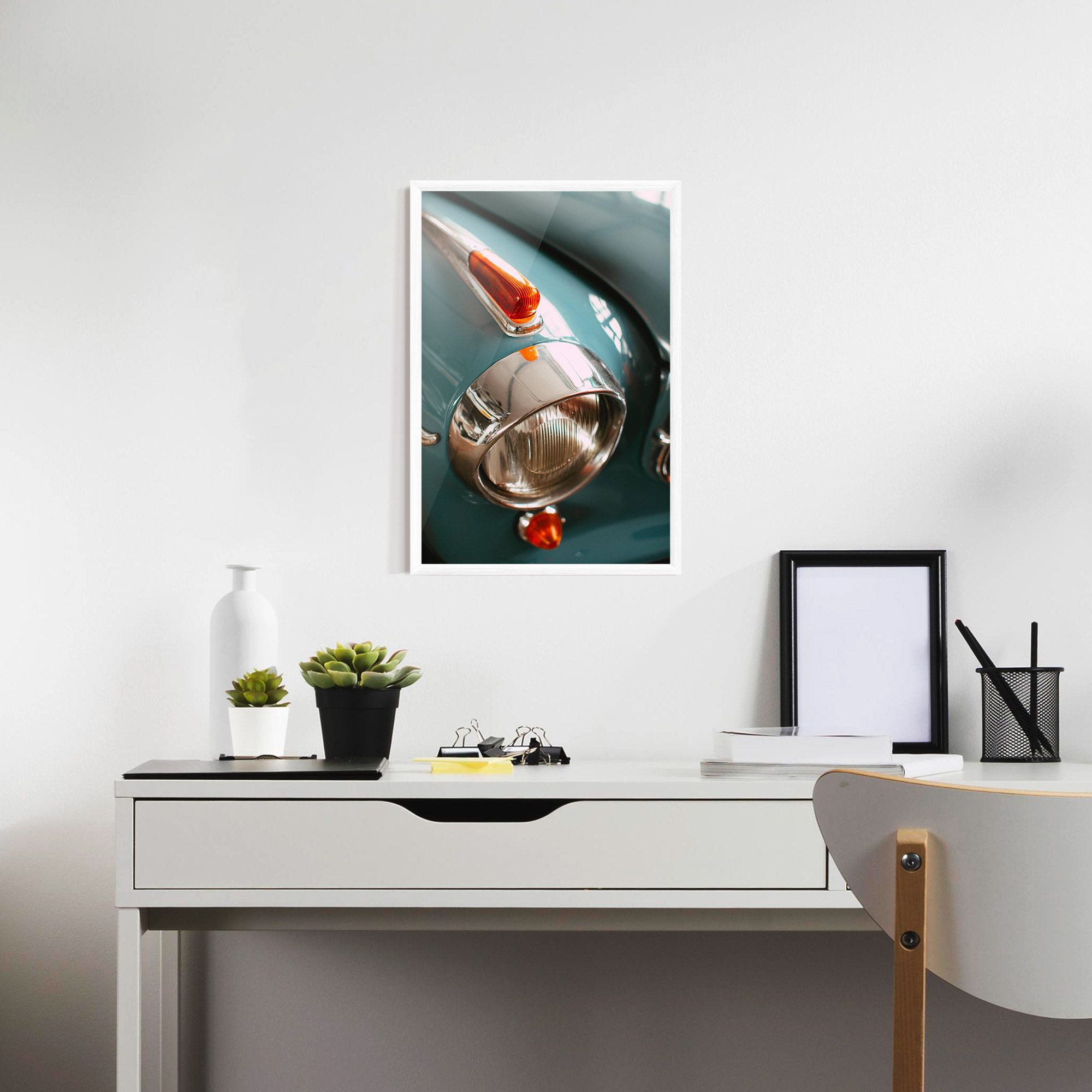 Green Closeup Car mockup 7