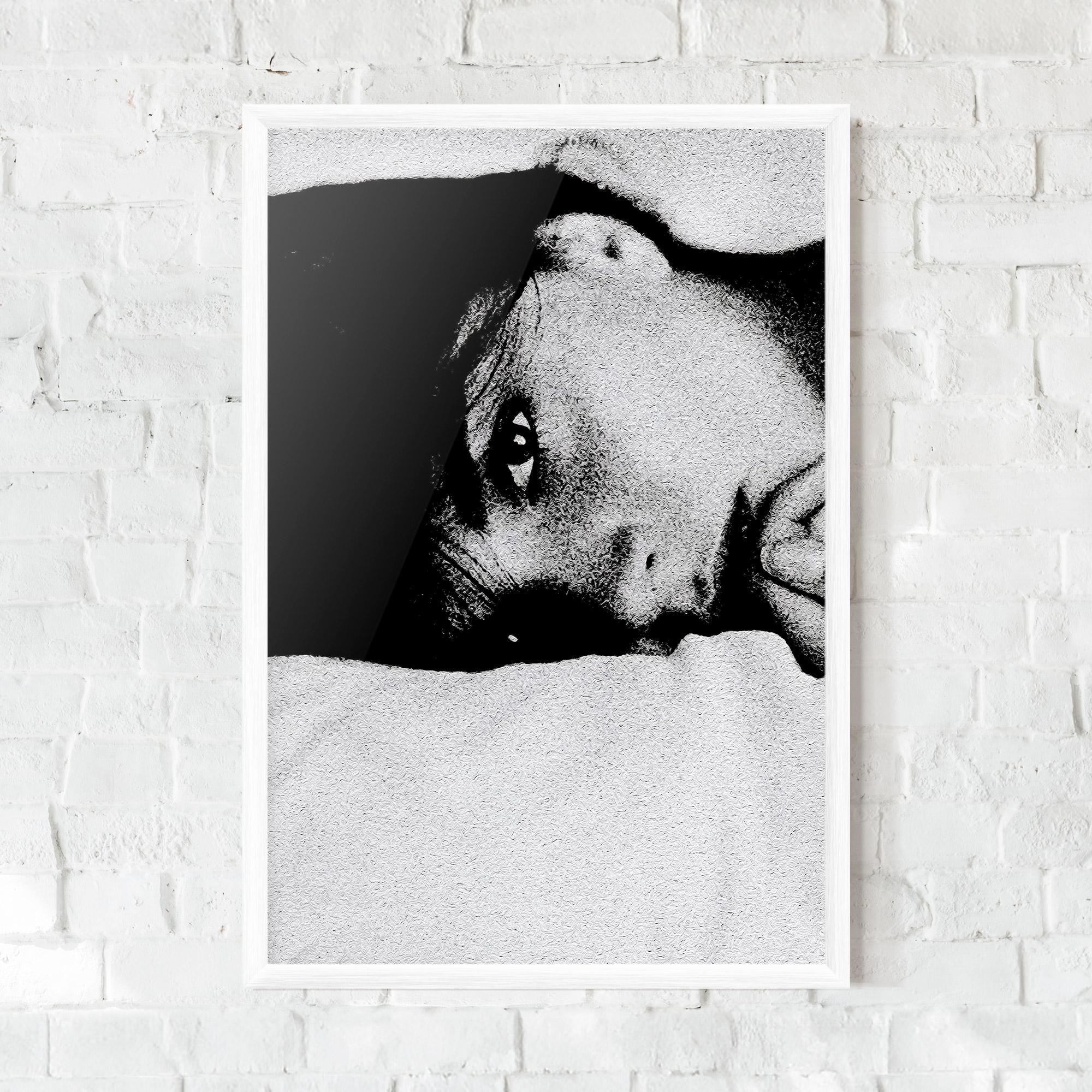 Gerahmte Poster Eye Contact mockup 0