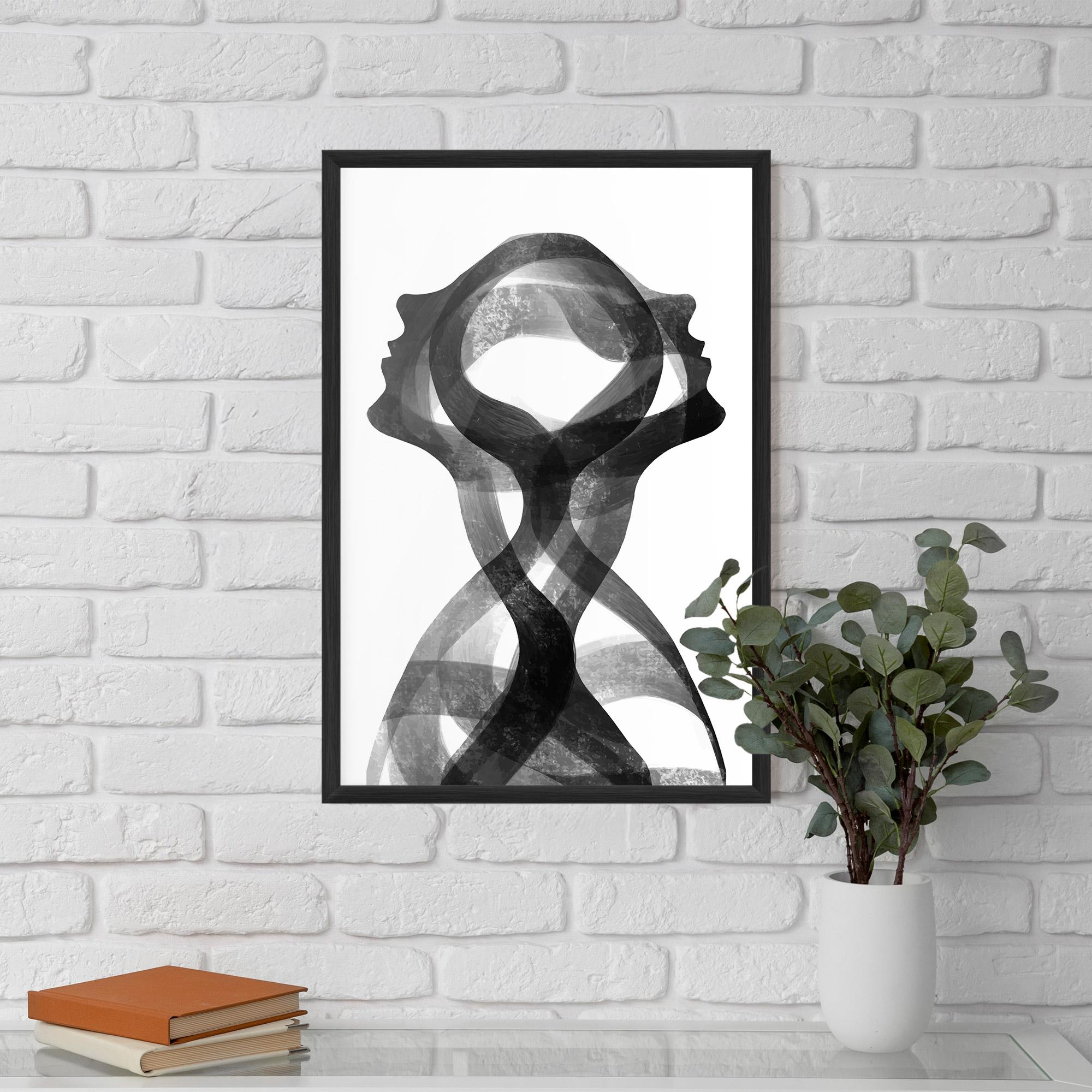 Gerahmte Poster Human Conection mockup 5