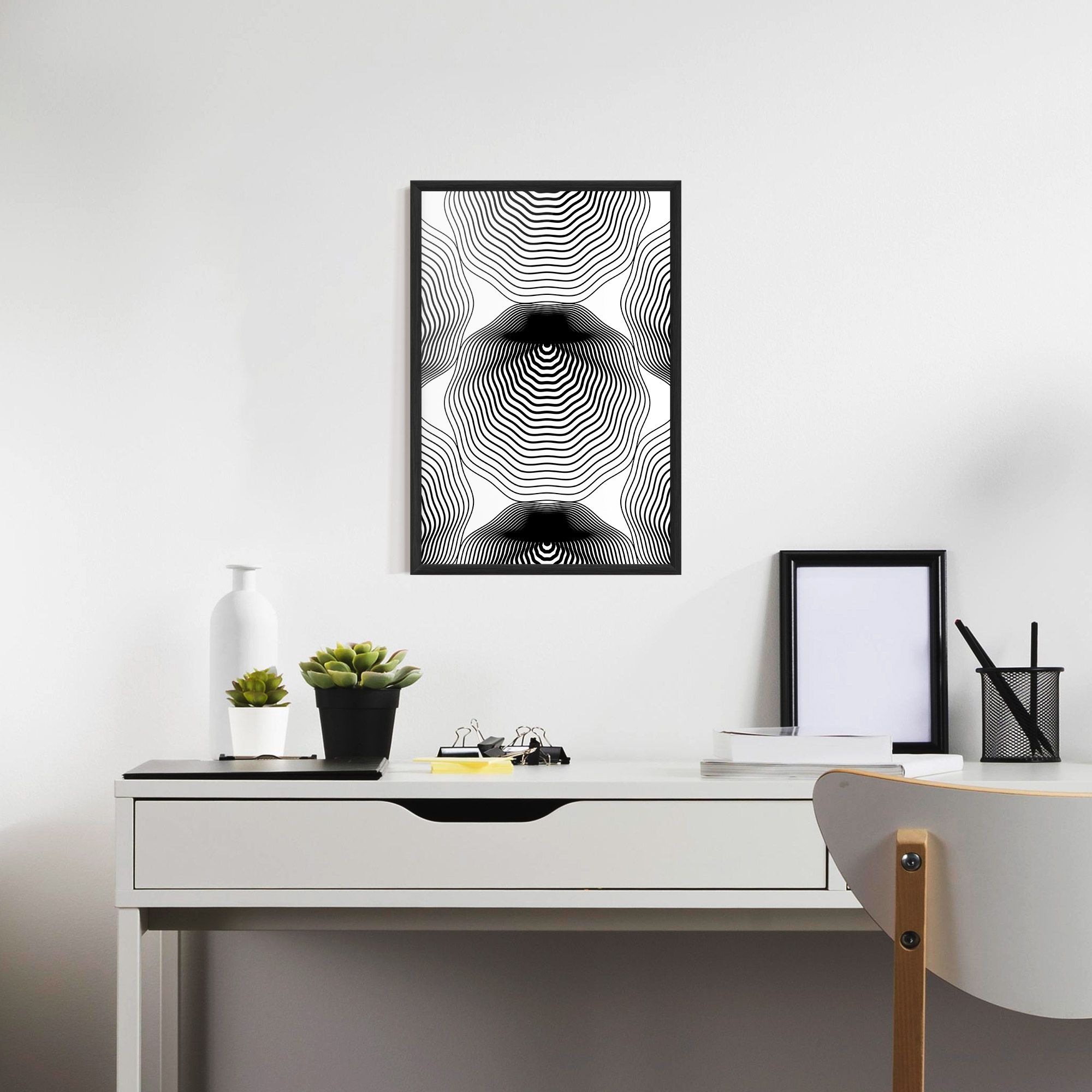 Black Line Art mockup 7