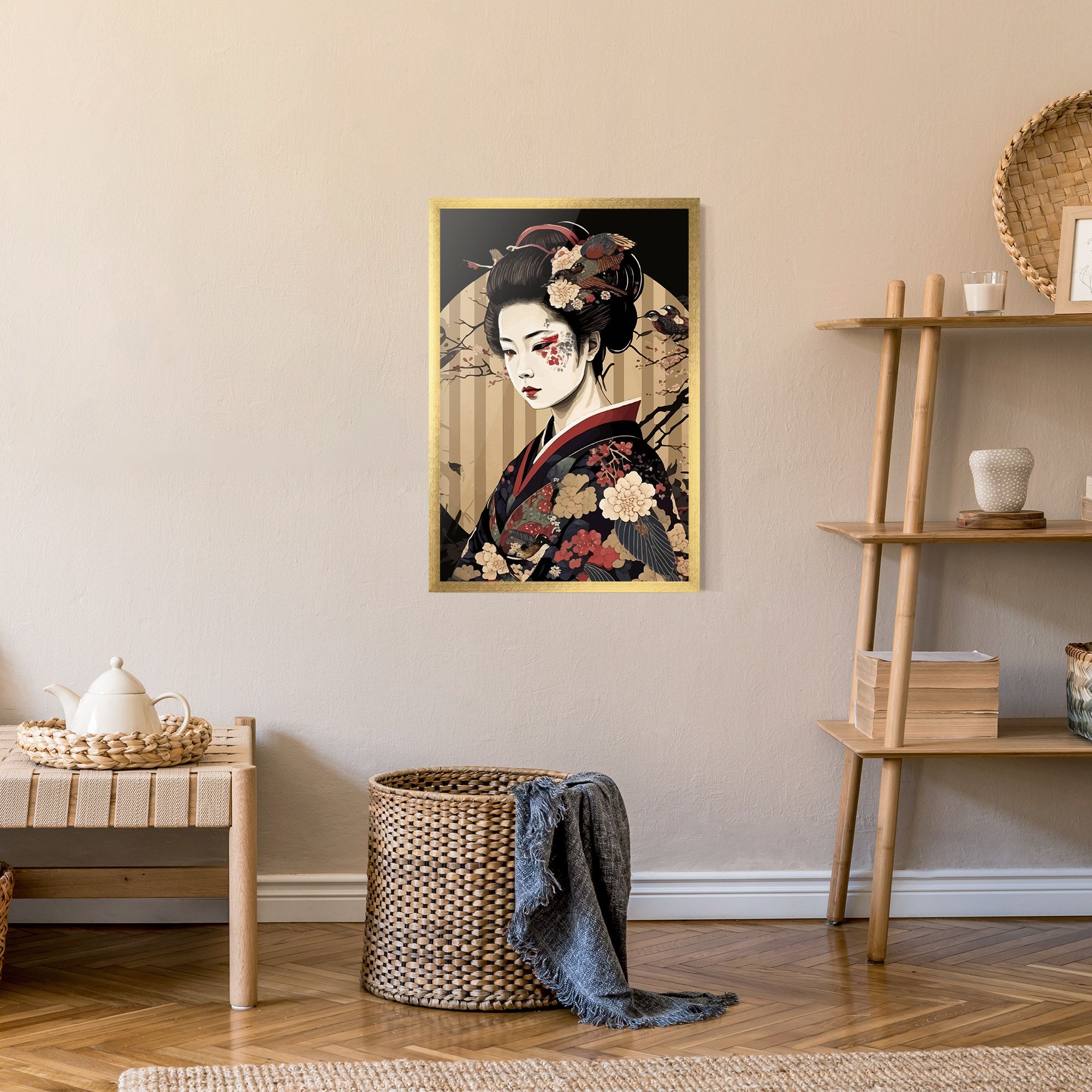 Asiatic Lady mockup 9