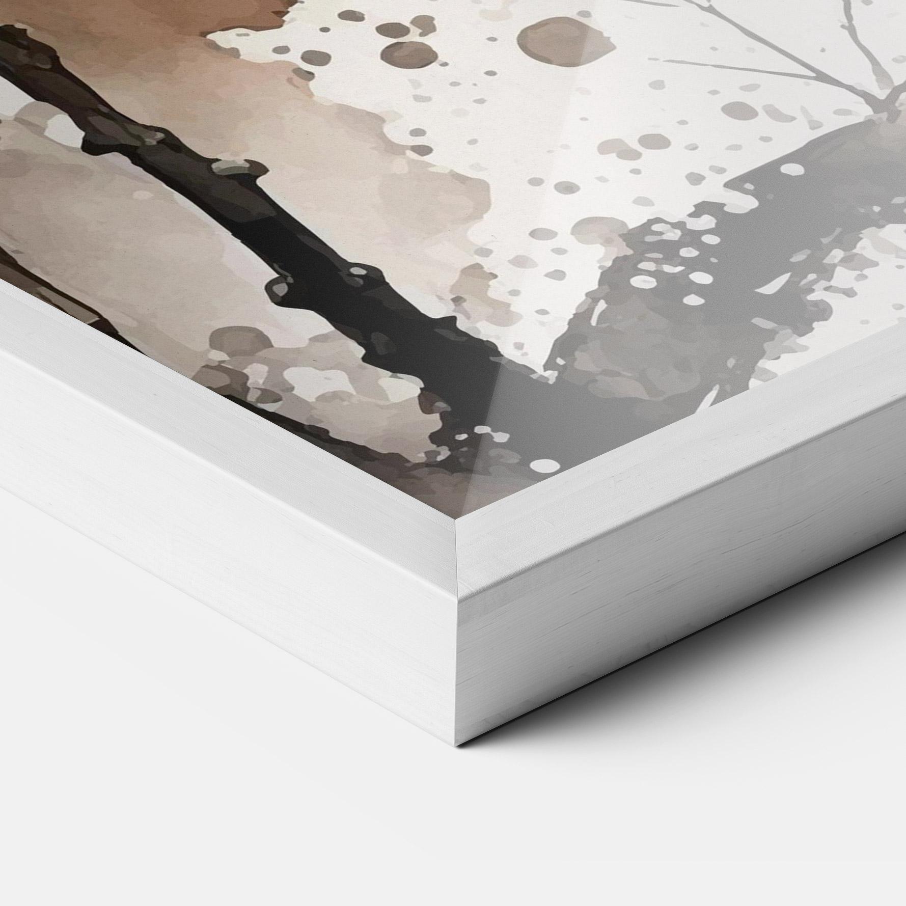 Gerahmte Poster Panda Asiatic View mockup 3