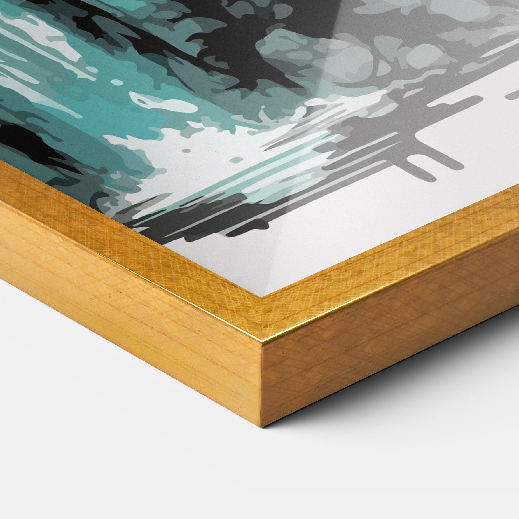 Blue Temple Art mockup 3